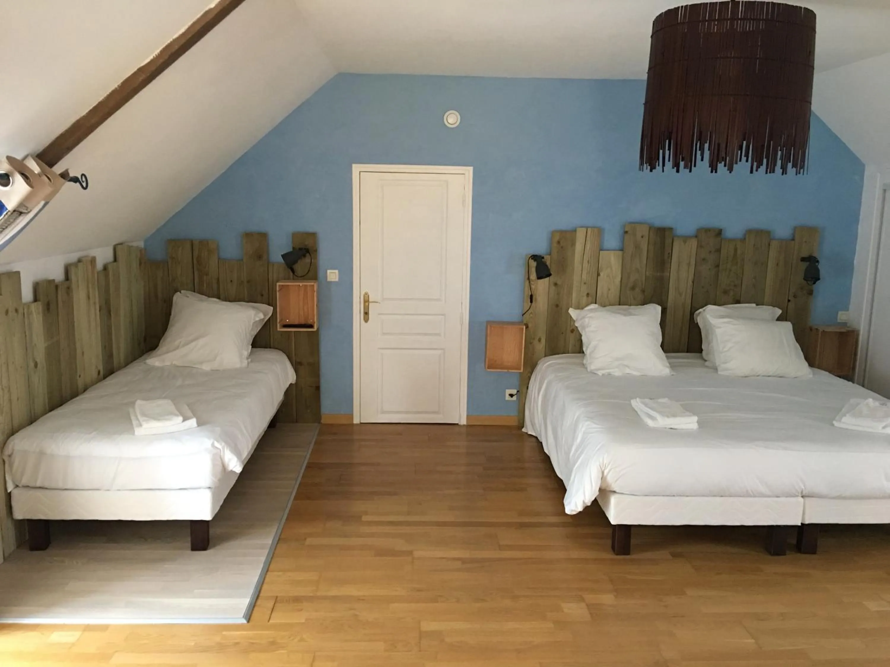 Bed in Les chambres de La Métairie du Dick