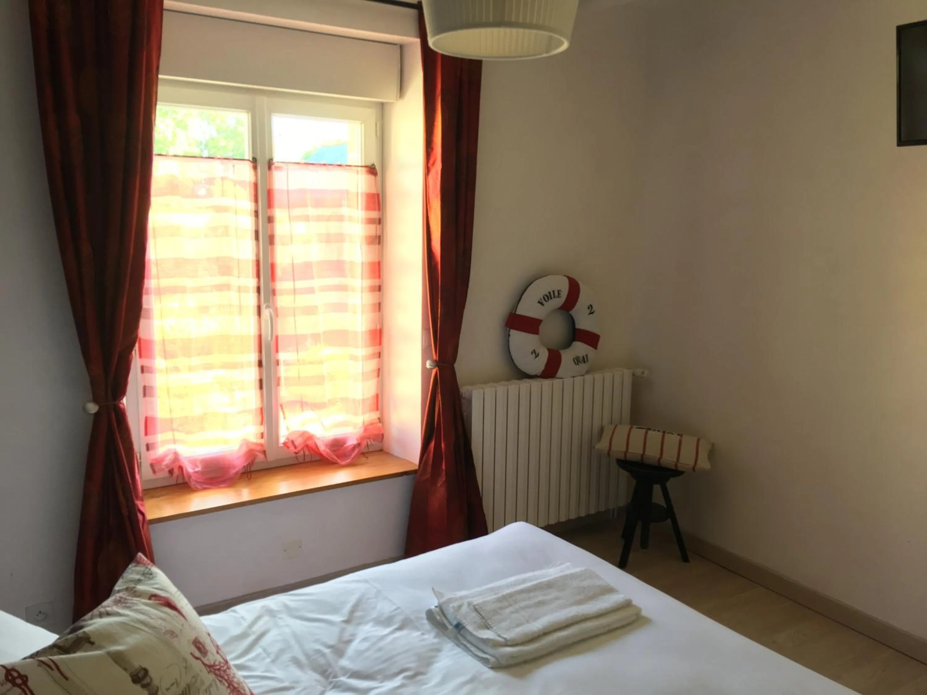 Decorative detail in Les chambres de La Métairie du Dick