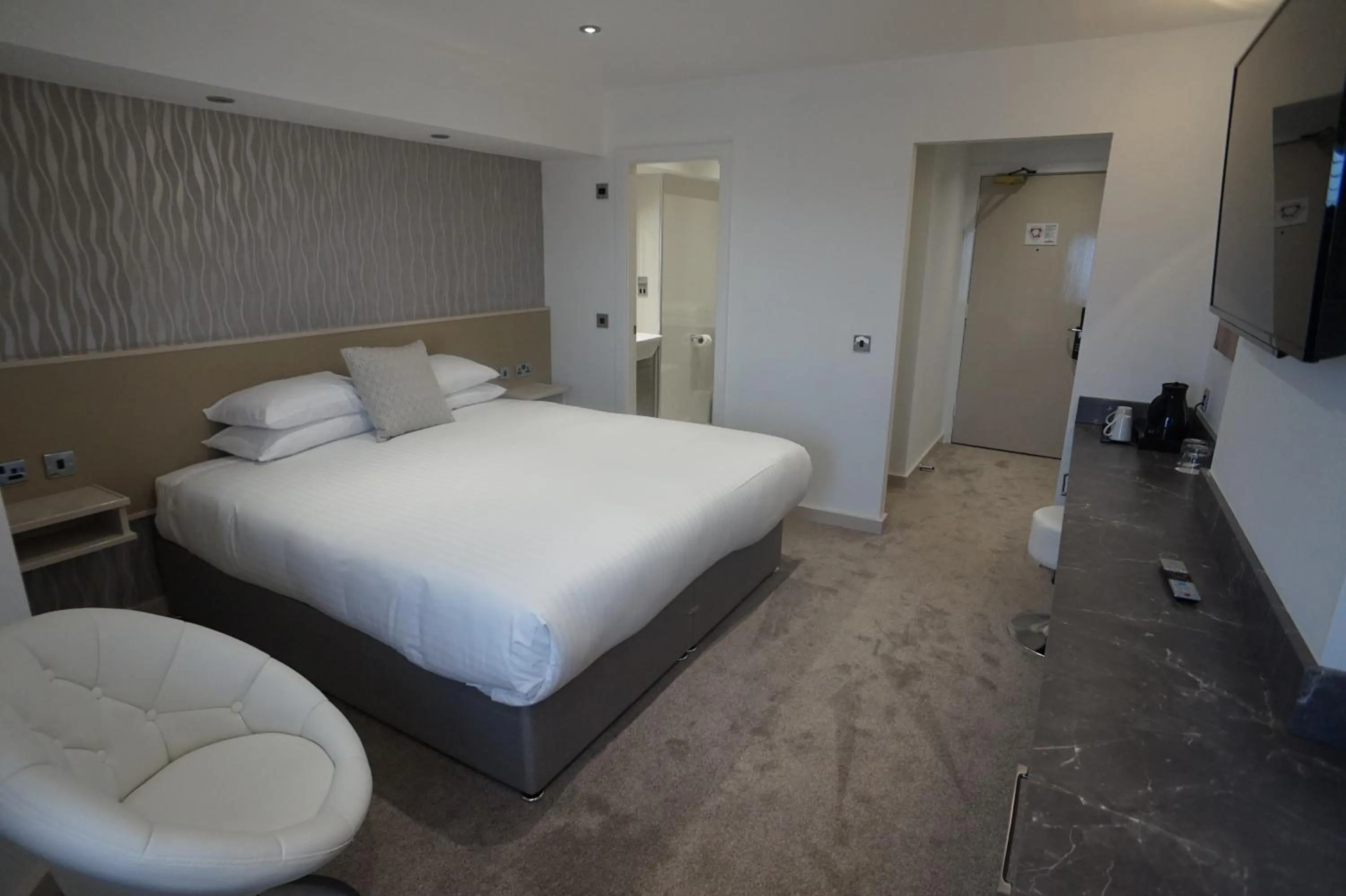 Bed in Damon’s Hotel