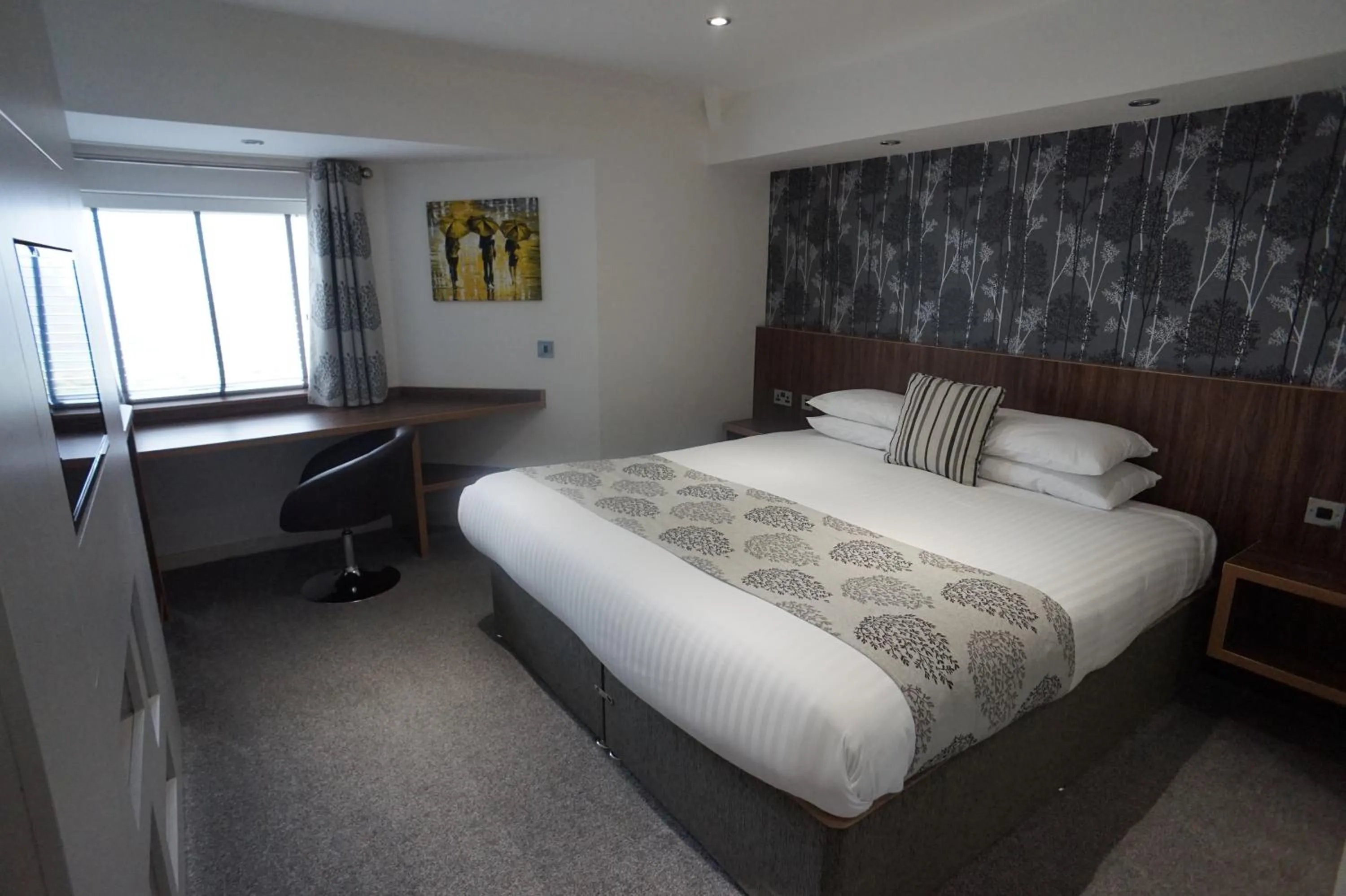 Bed in Damon’s Hotel