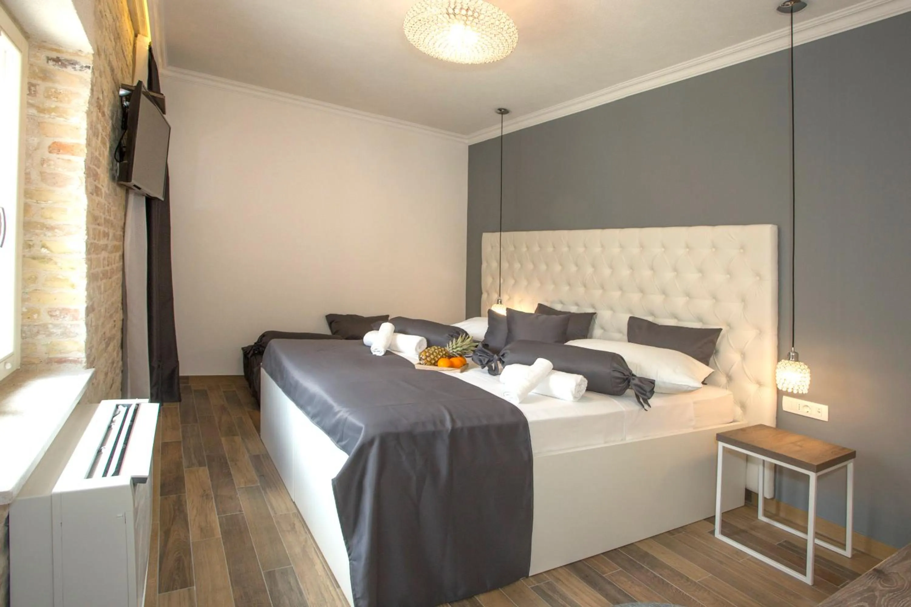 Bedroom, Bed in Aspalathos Residence