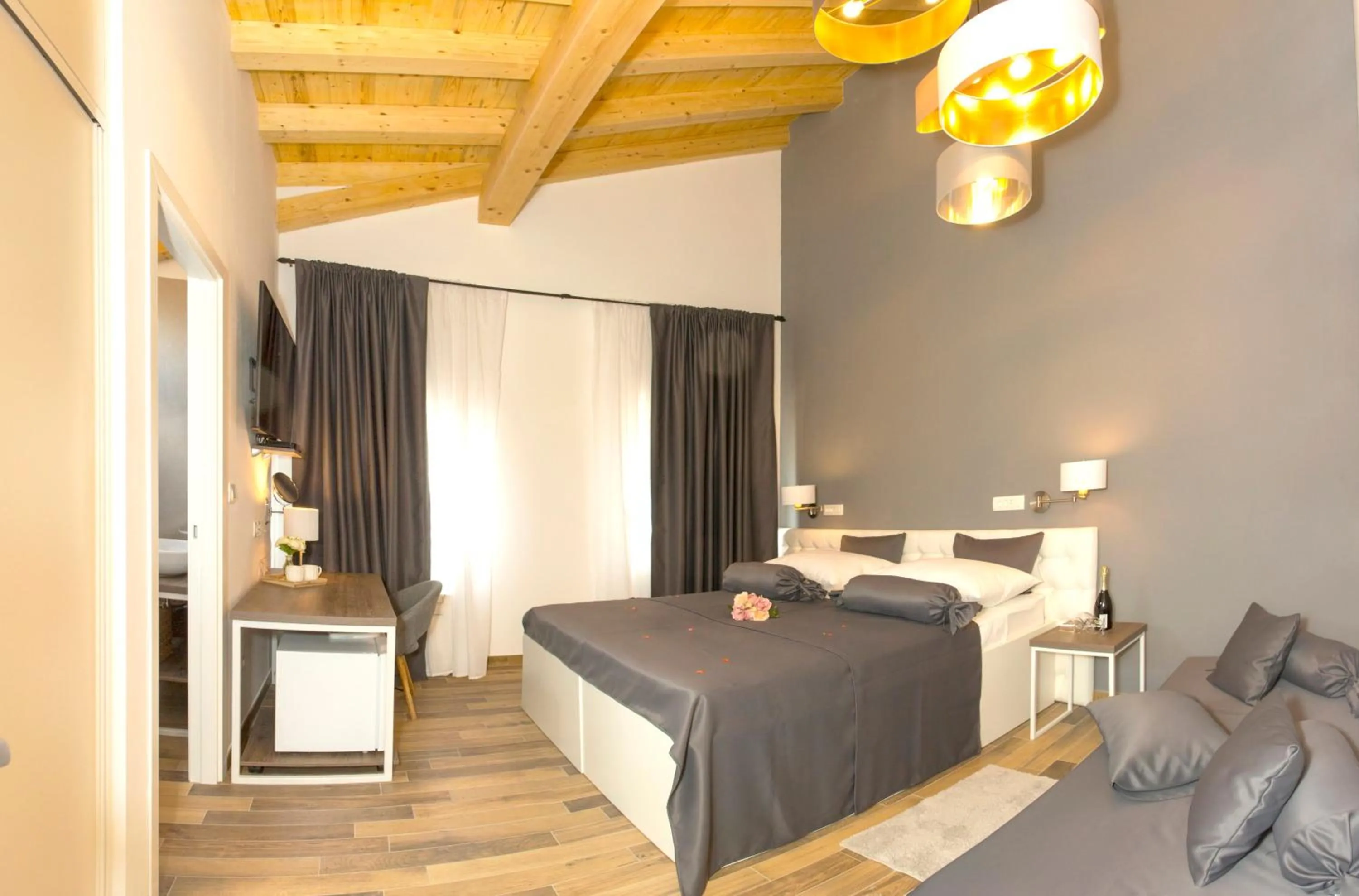 Bedroom, Bed in Aspalathos Residence