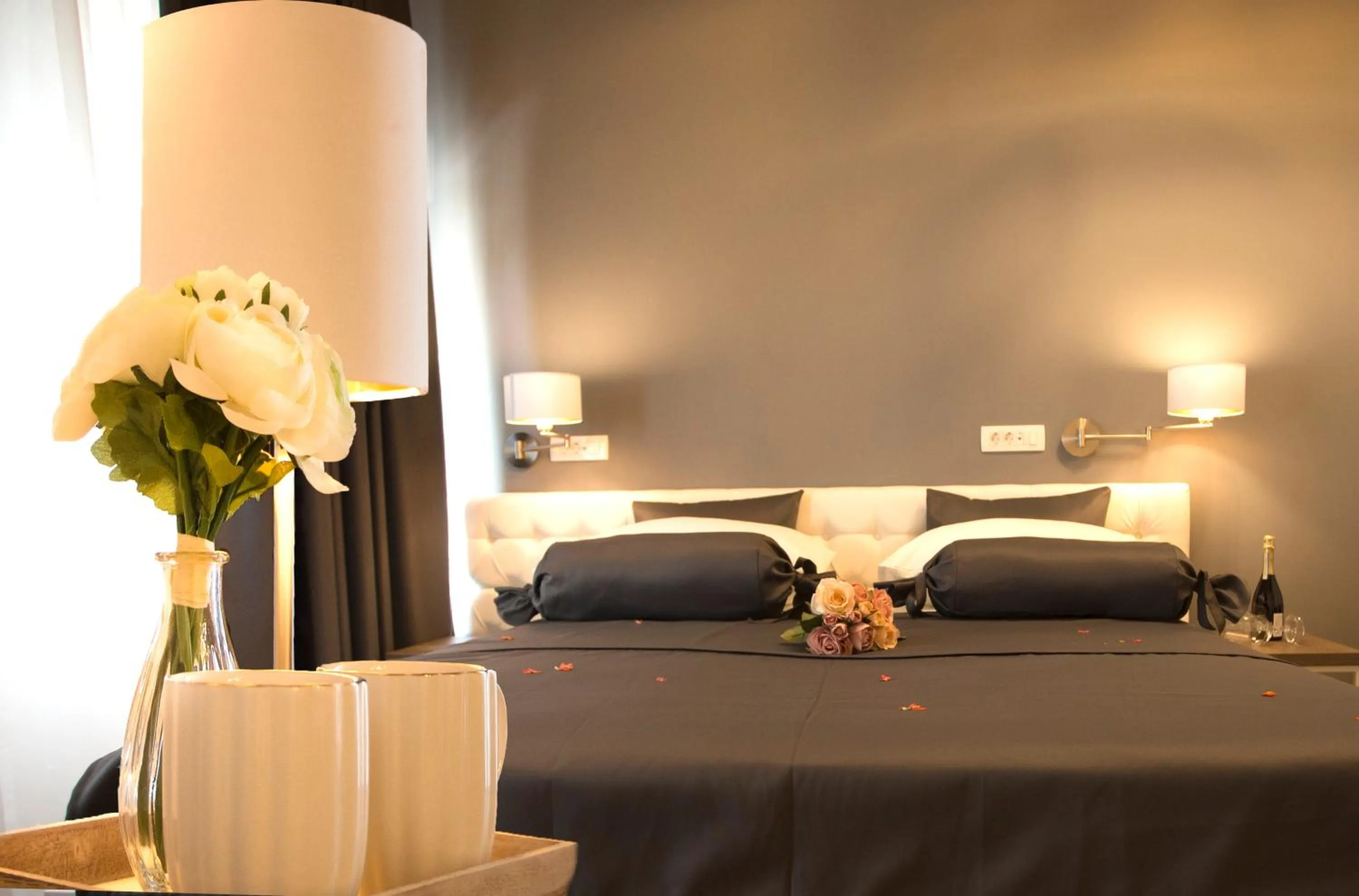 Bedroom, Bed in Aspalathos Residence