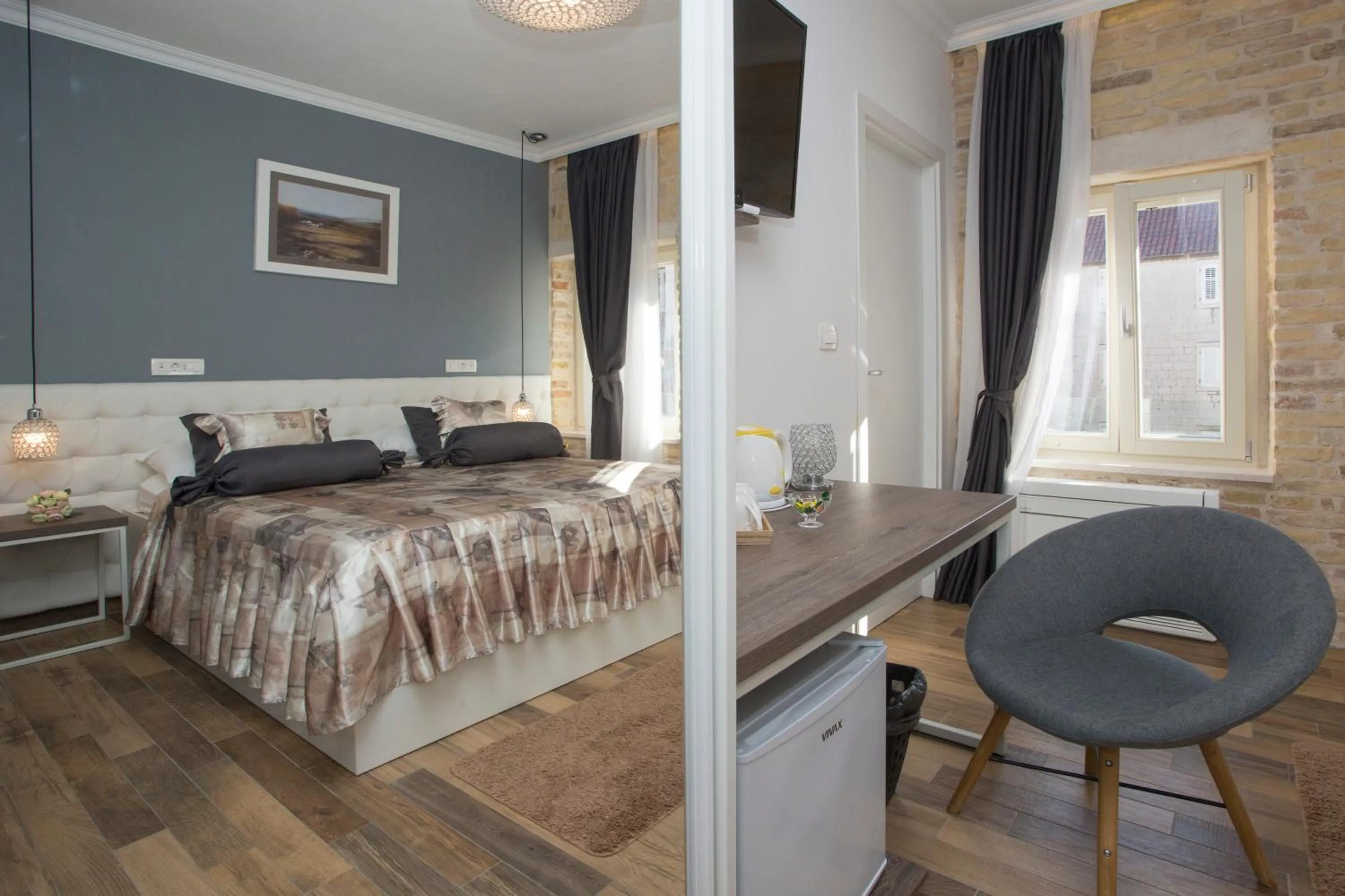 Photo of the whole room, Bed in Aspalathos Residence