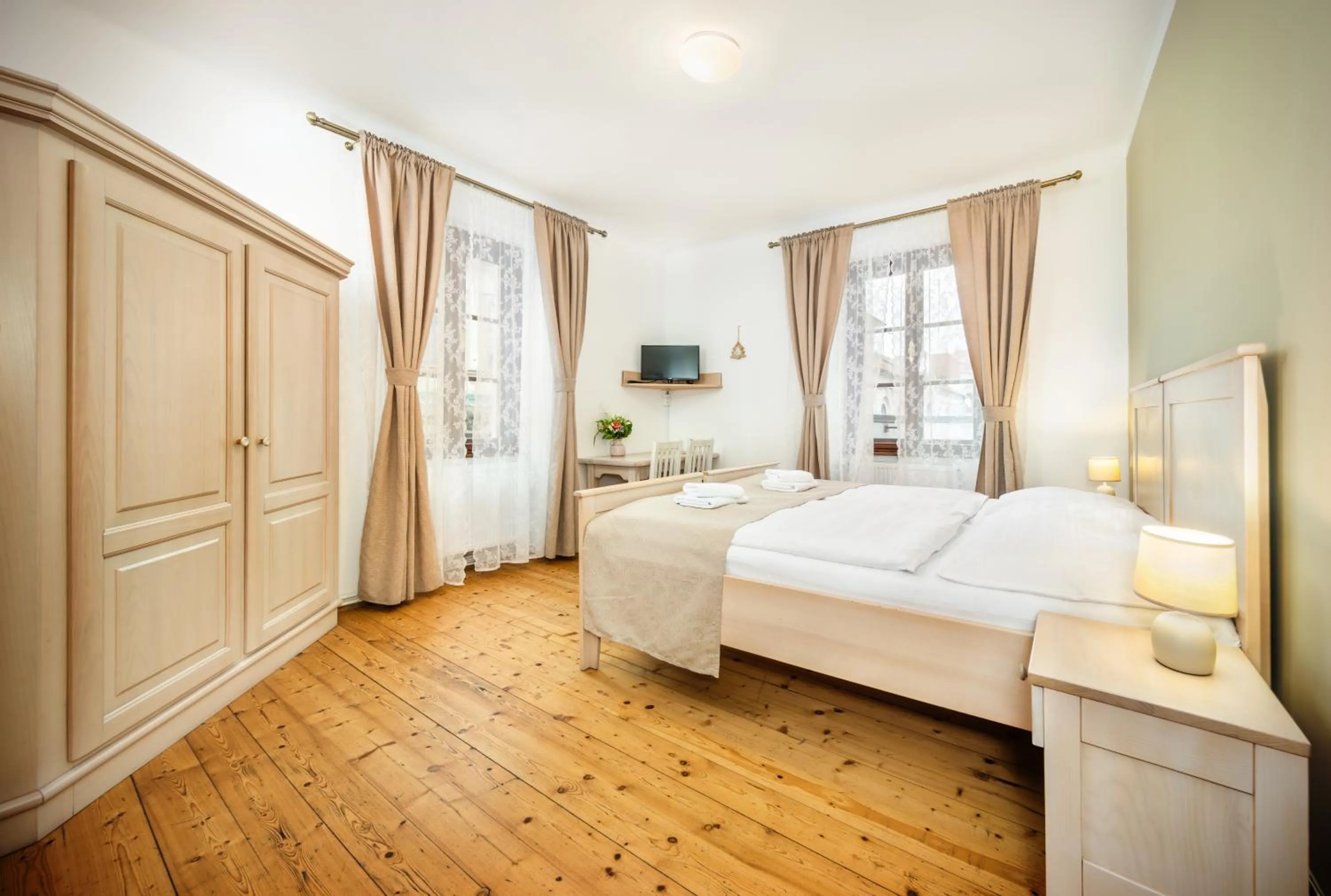 Bed in Hotel Barbakan