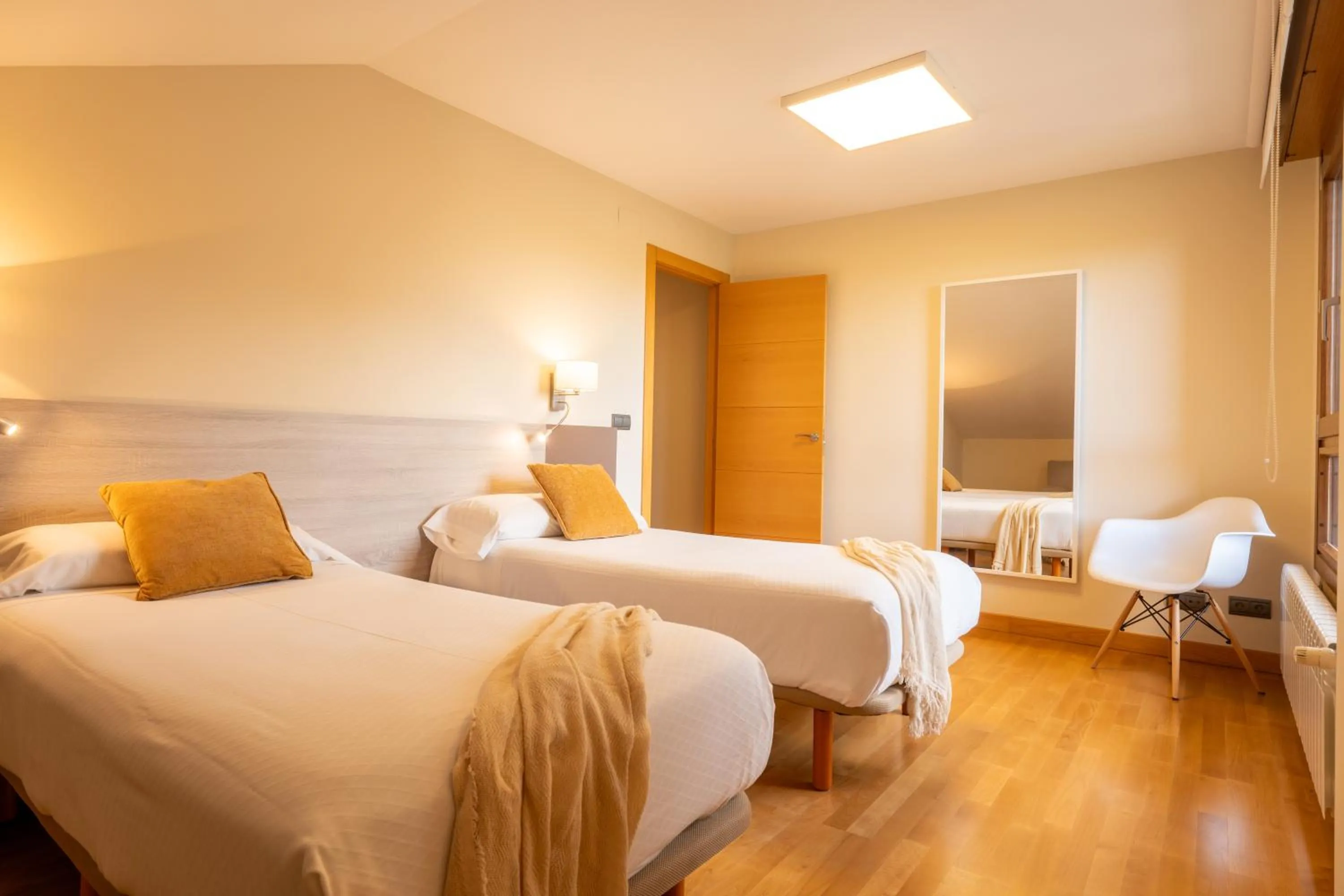 Bed in Apartamentos Albatros