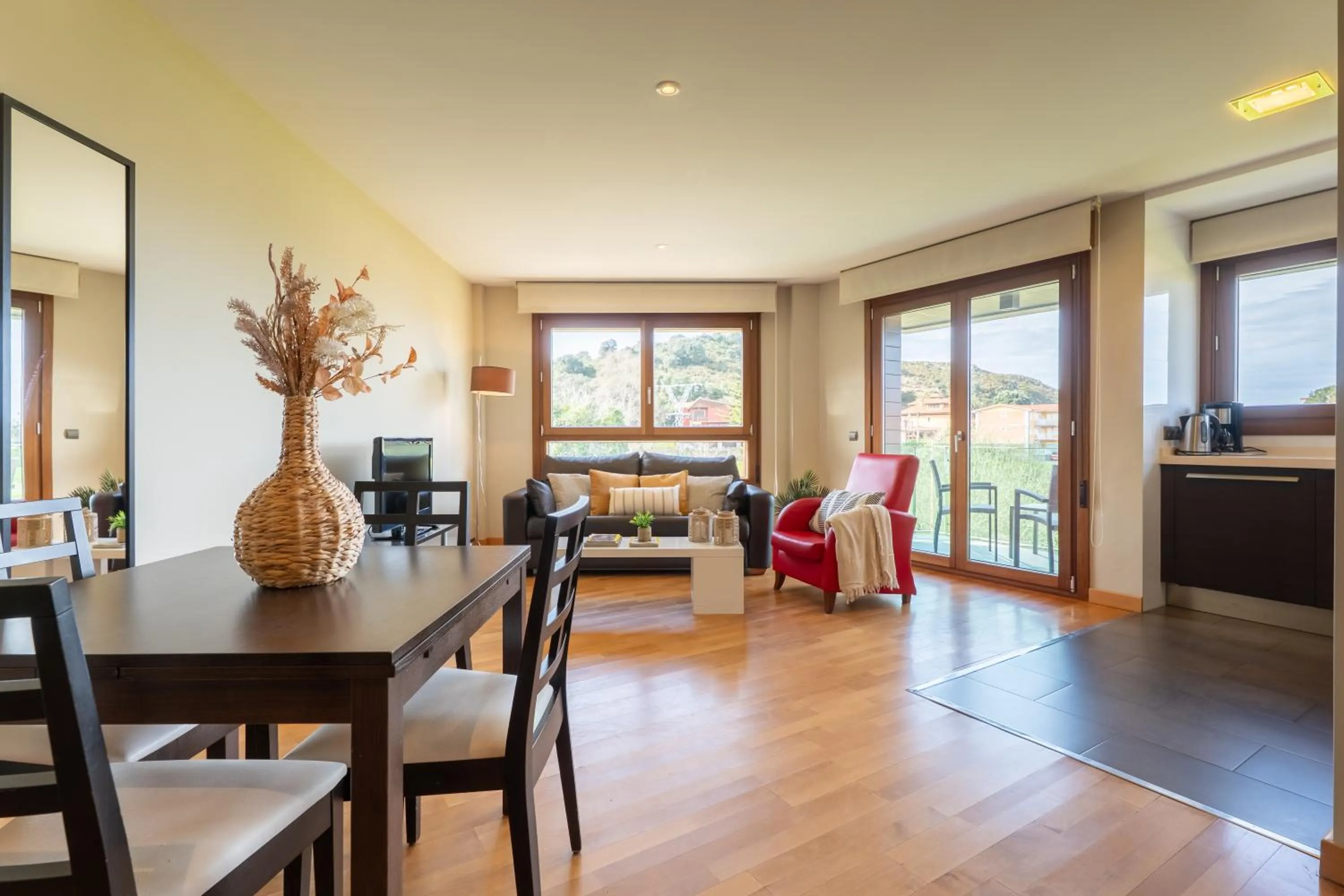 Living room in Apartamentos Albatros