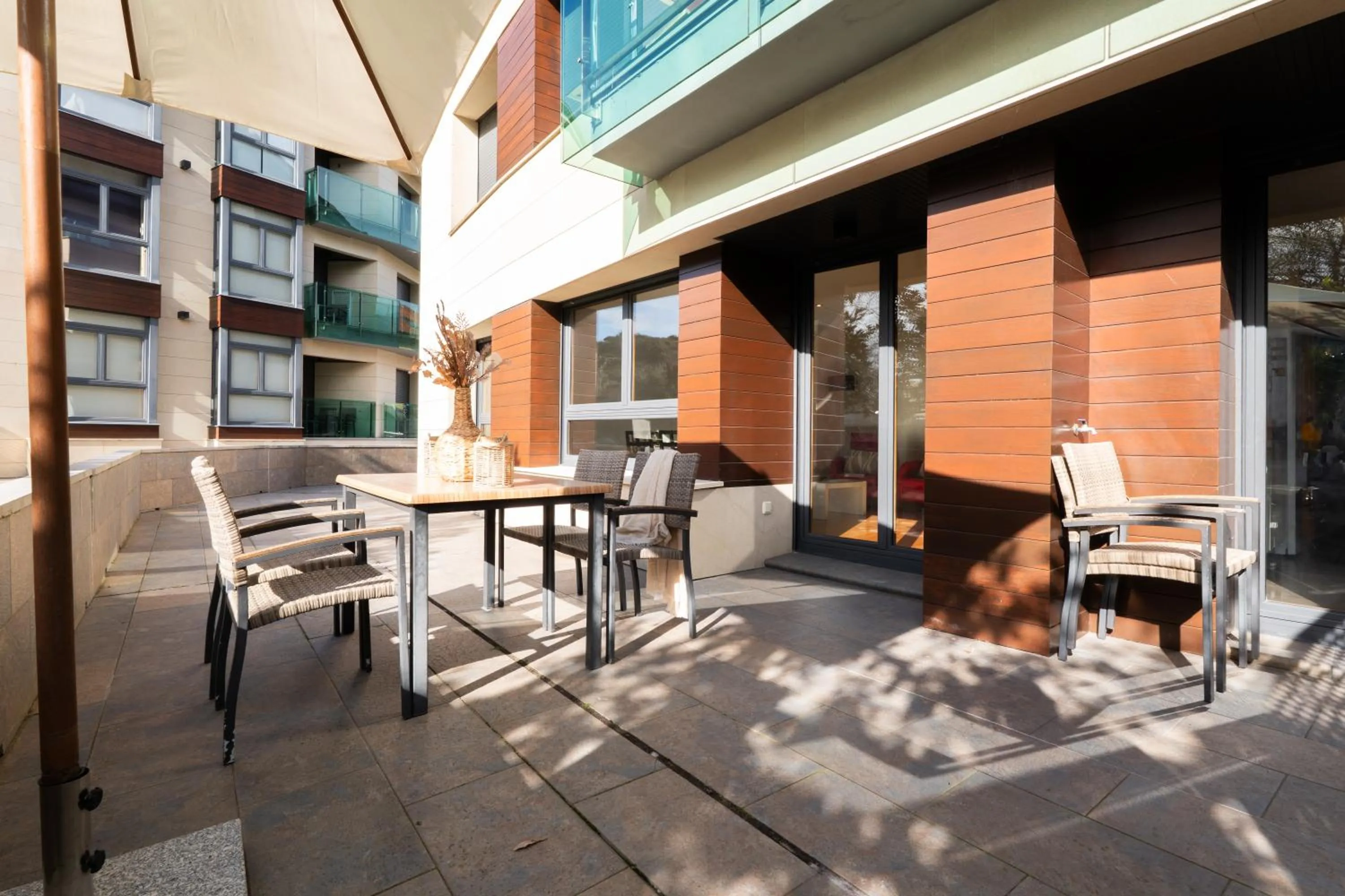 Balcony/Terrace in Apartamentos Albatros
