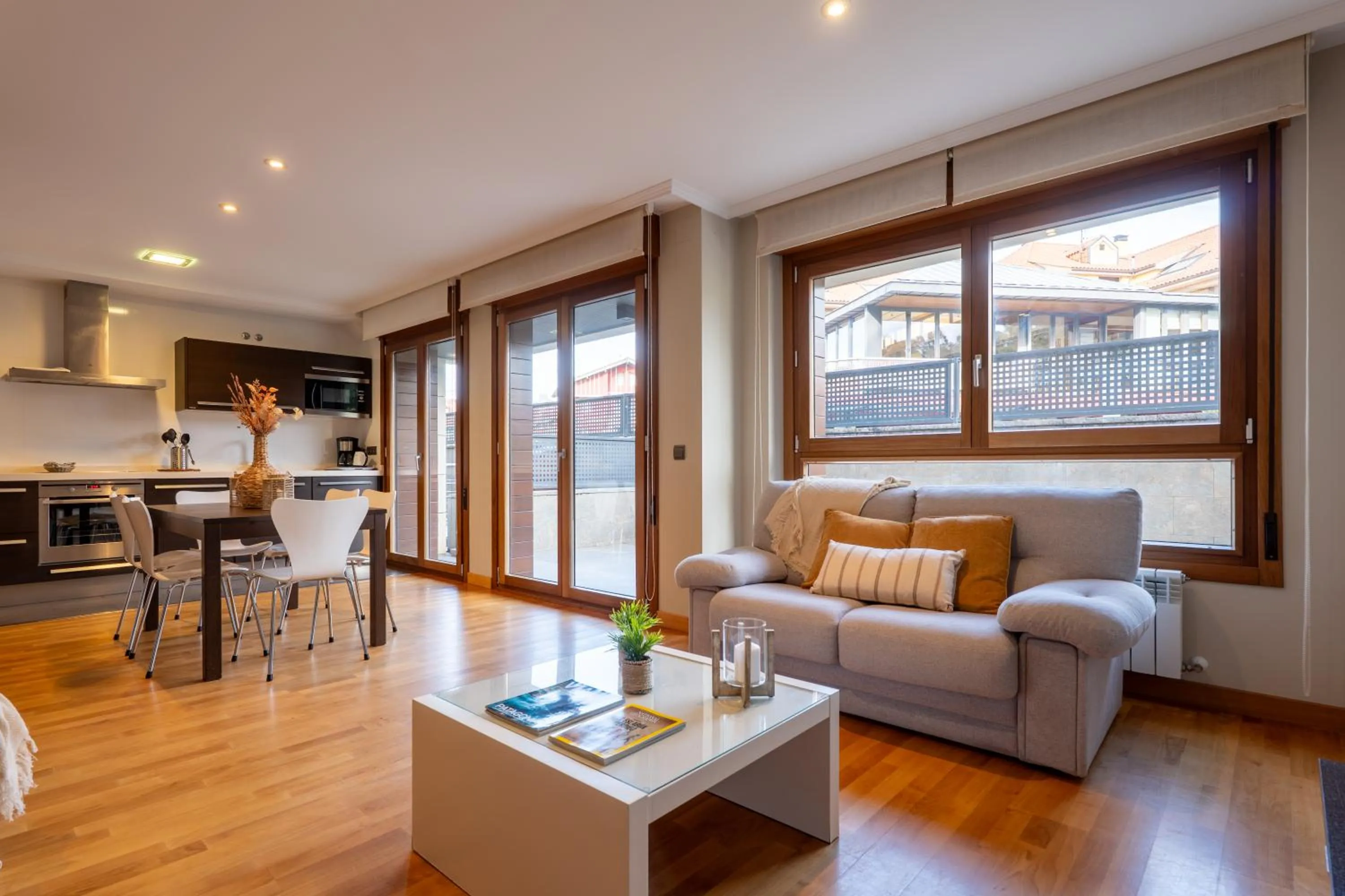 Living room in Apartamentos Albatros