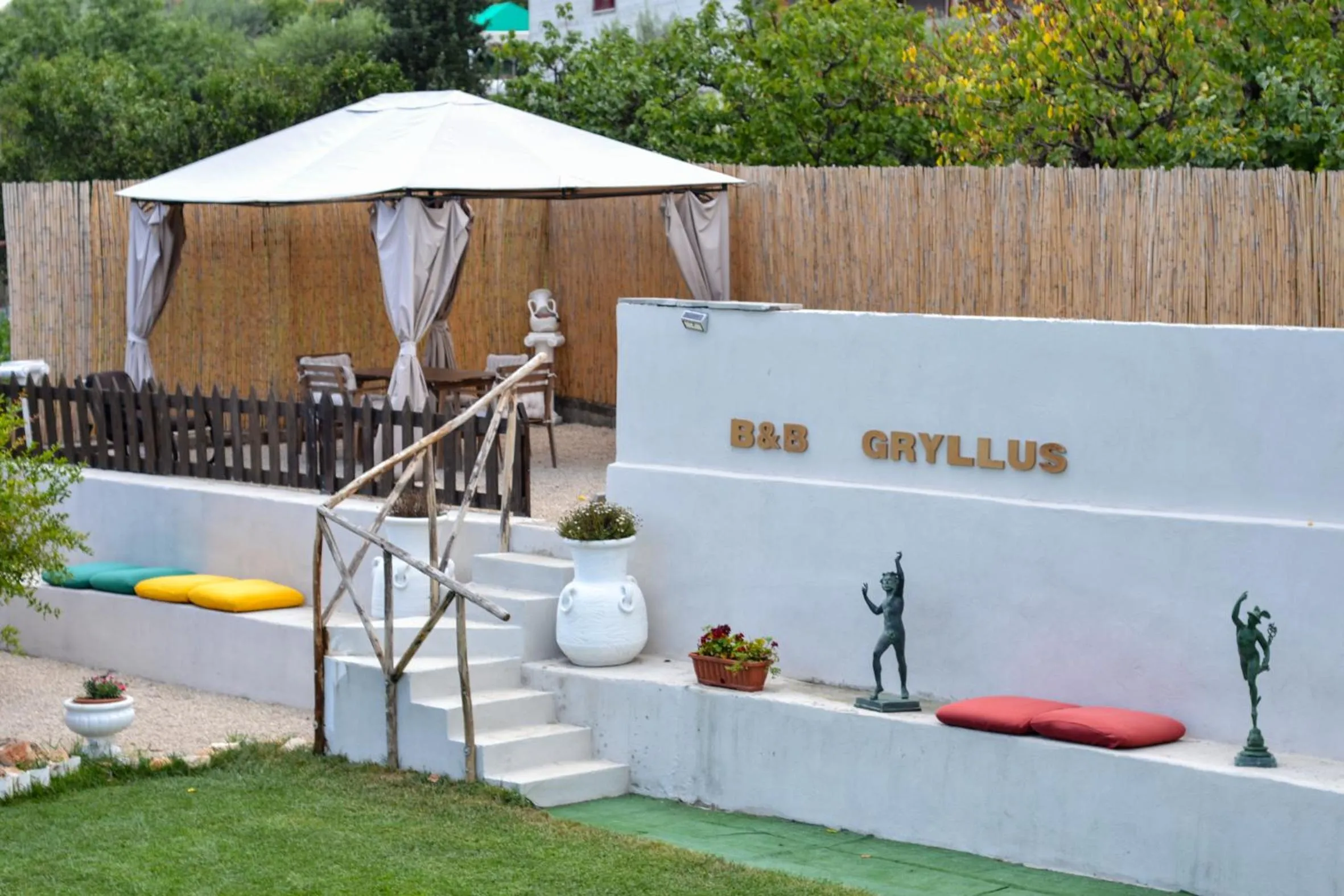 Natural landscape in Pompei Gryllus