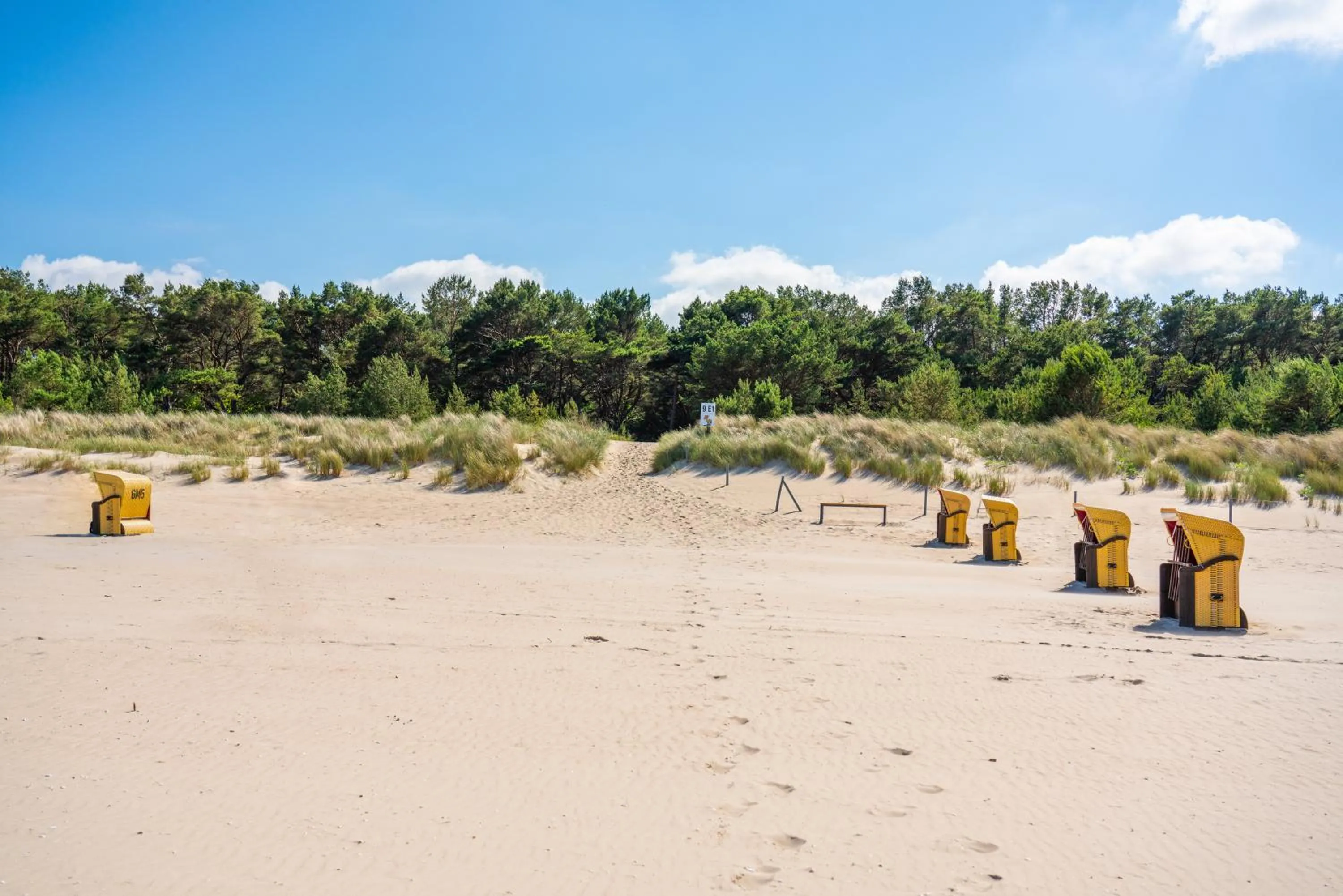 Beach in Hotel Kaliebe