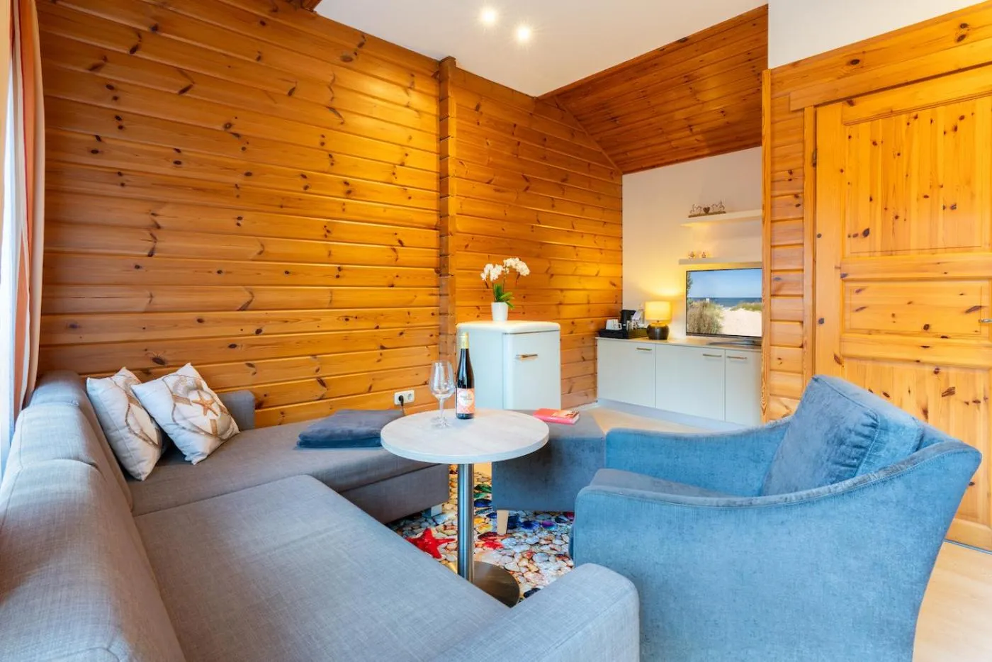 Seating area in Hotel Kaliebe