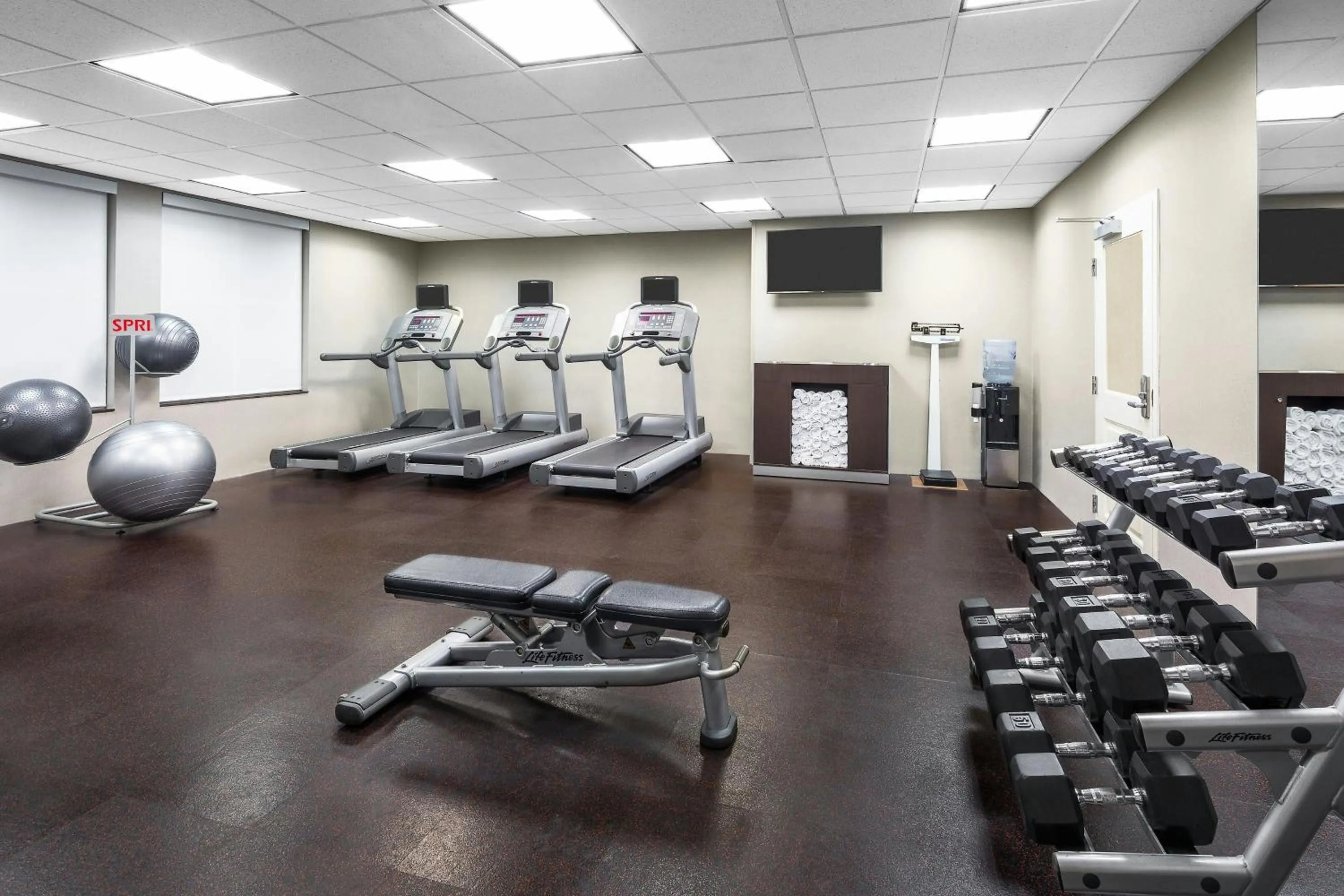 Fitness centre/facilities in Residence Inn by Marriott Houston Katy Mills