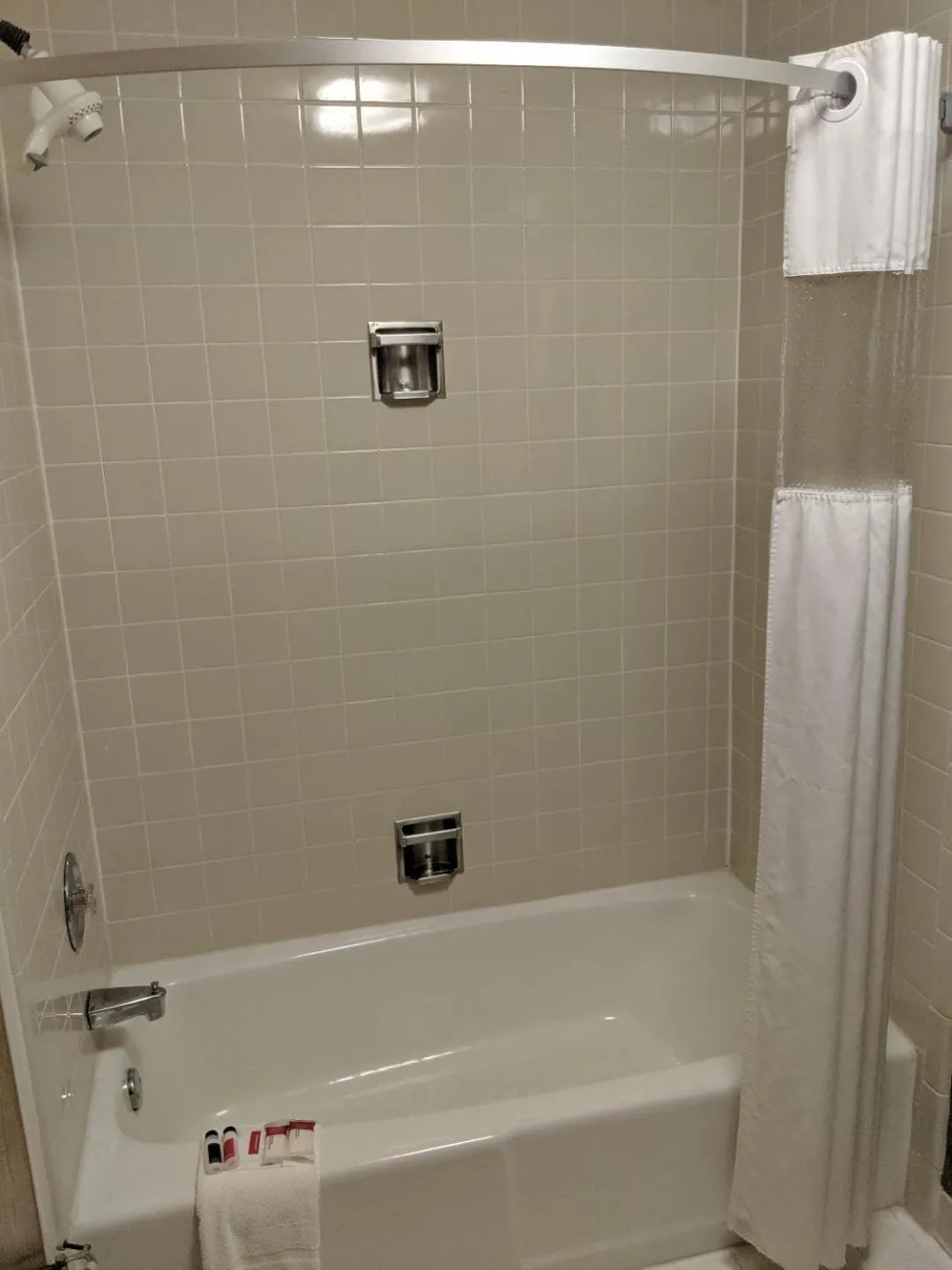 Bathroom in Ramada by Wyndham Raleigh