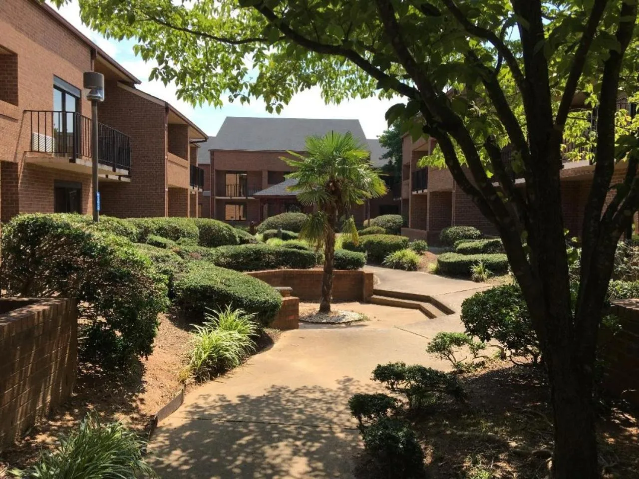 Garden in Ramada by Wyndham Raleigh