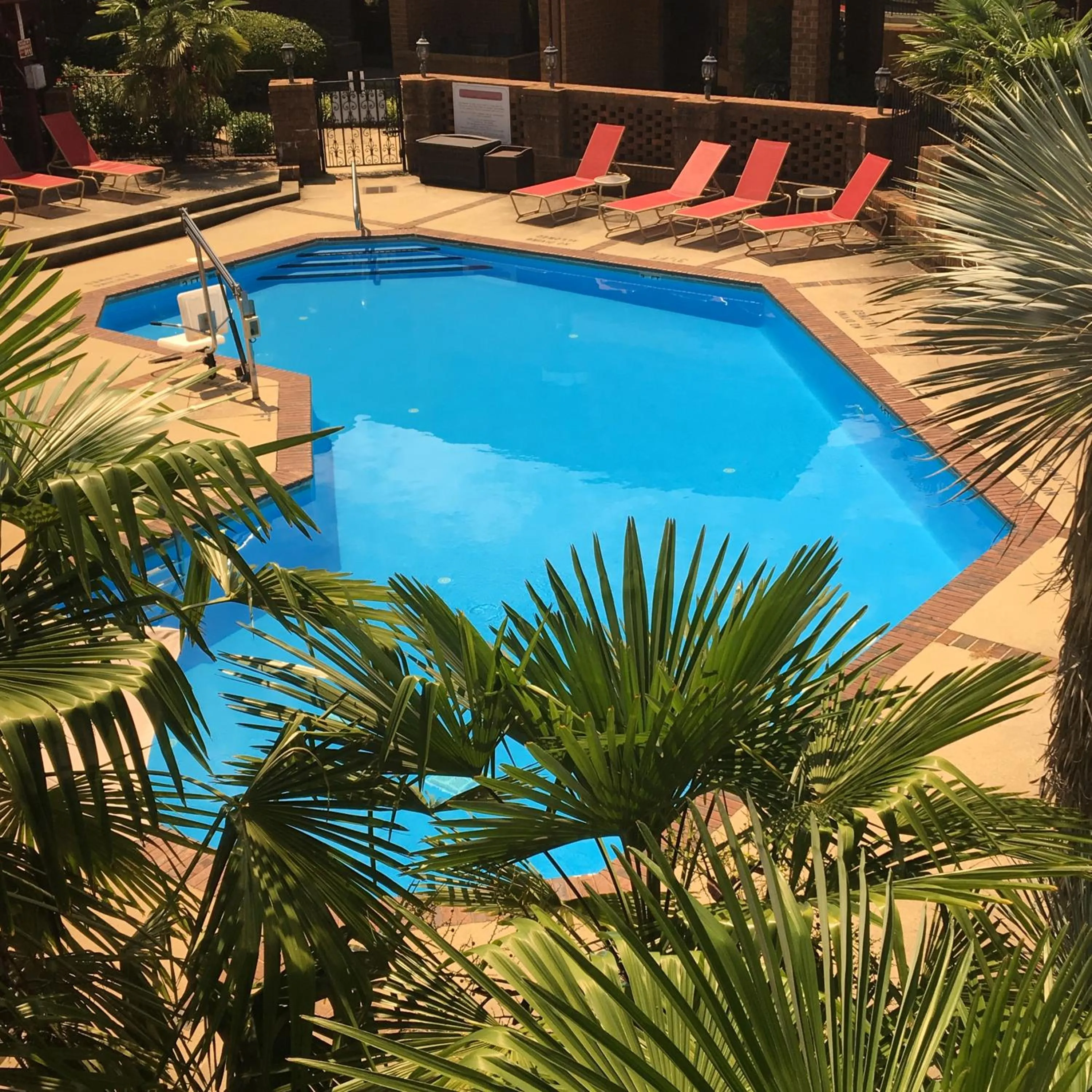 Swimming pool in Ramada by Wyndham Raleigh