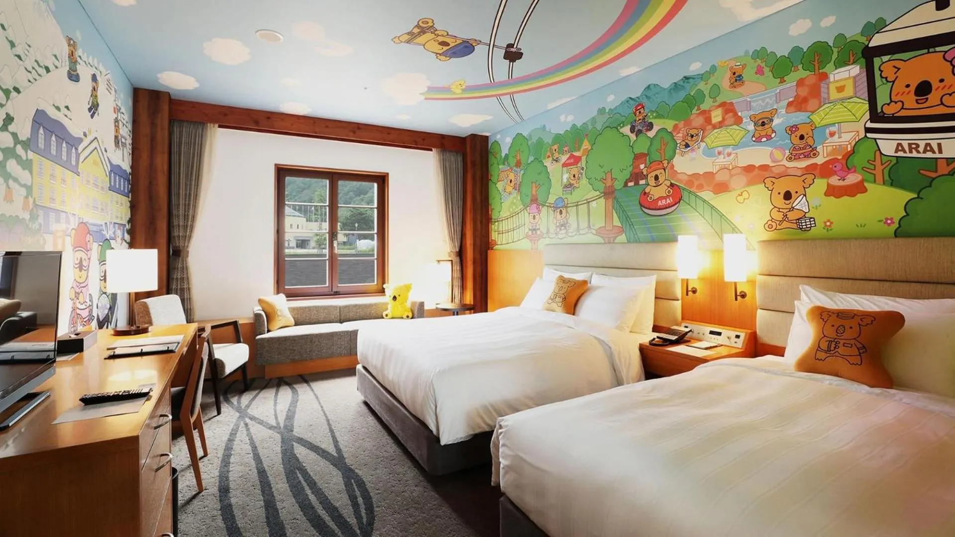 Photo of the whole room, Bed in Lotte Arai Resort