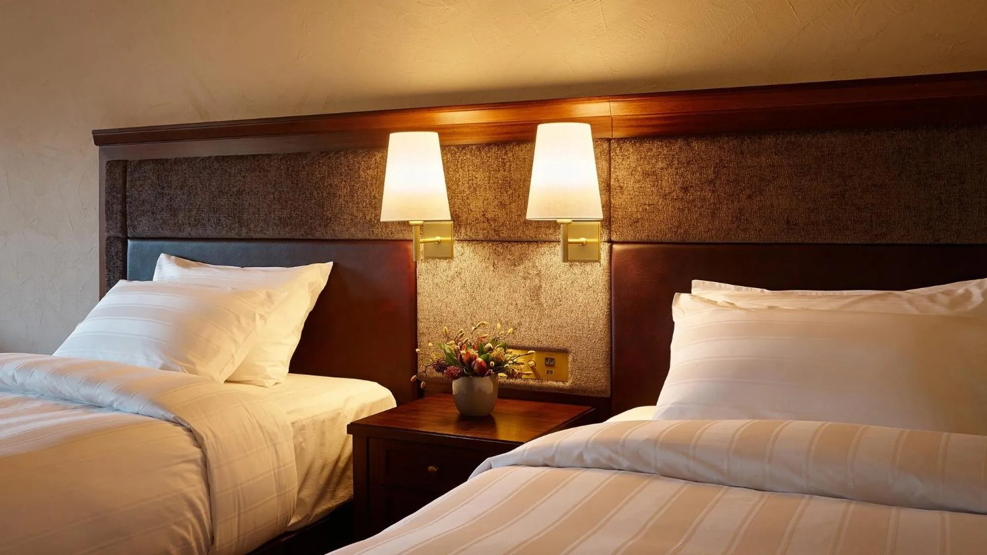 Bed in Lotte Arai Resort