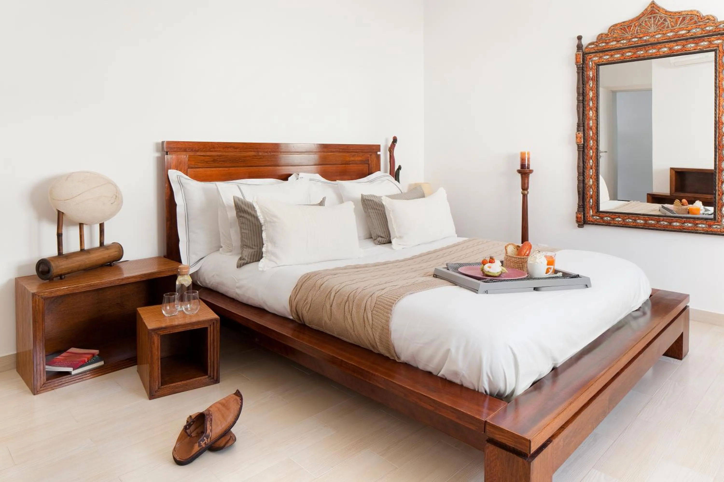 Bed in CALI Deluxe Holidays, Sesimbra