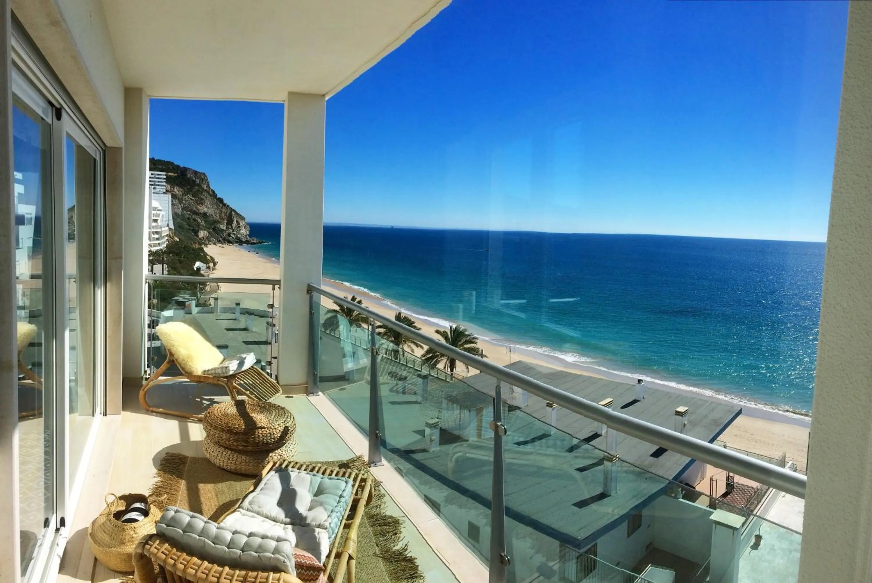 Balcony/Terrace in CALI Deluxe Holidays, Sesimbra