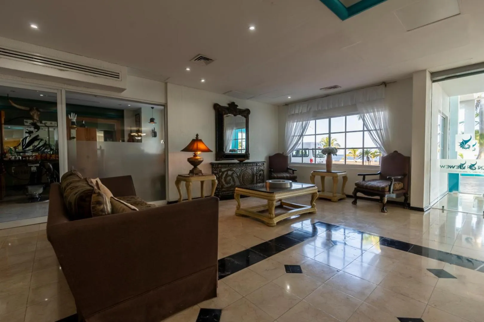 Living room in Hotel Ocean View