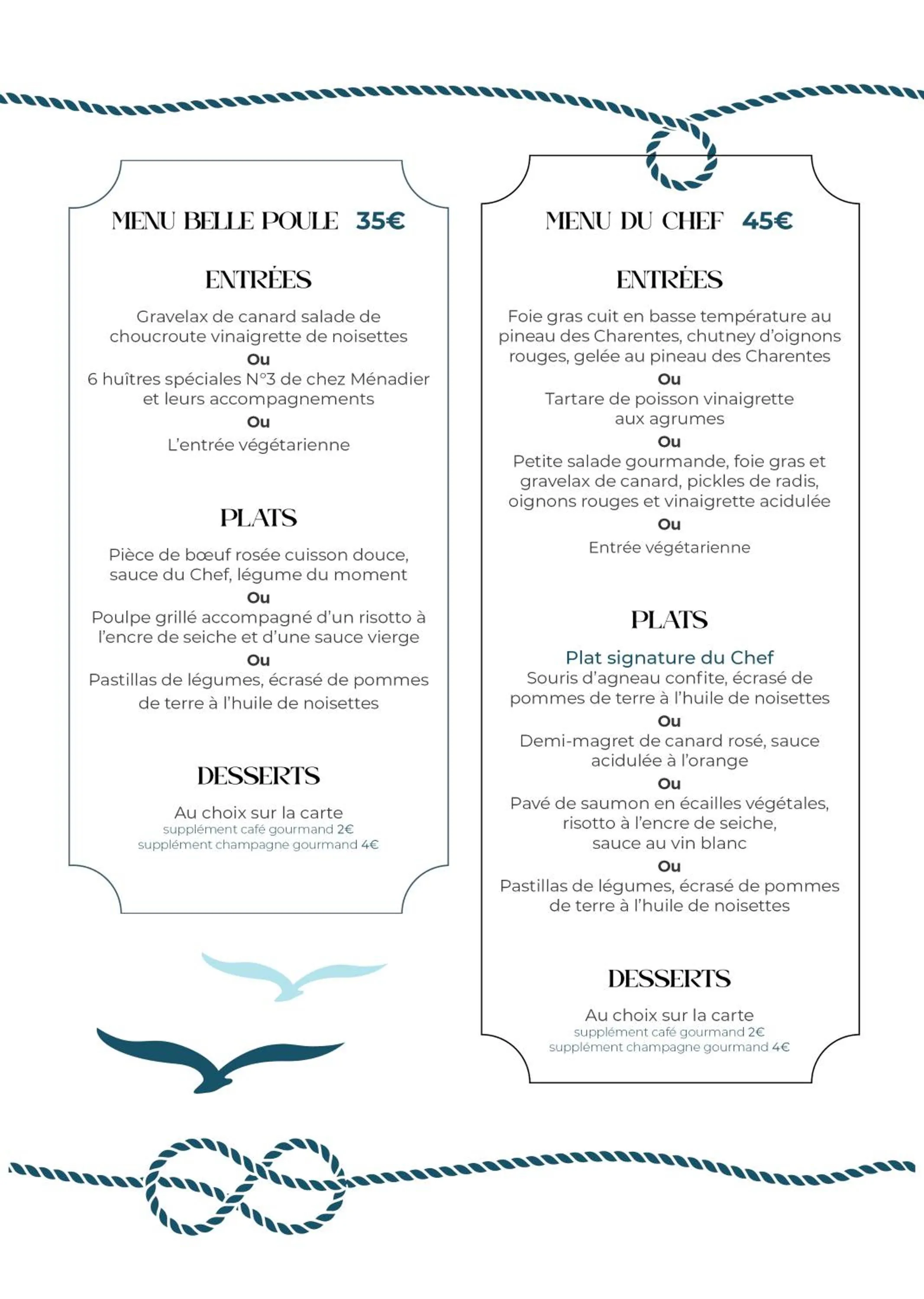 Restaurant/places to eat in Hôtel-Restaurant La Belle Poule - Contact Hotel