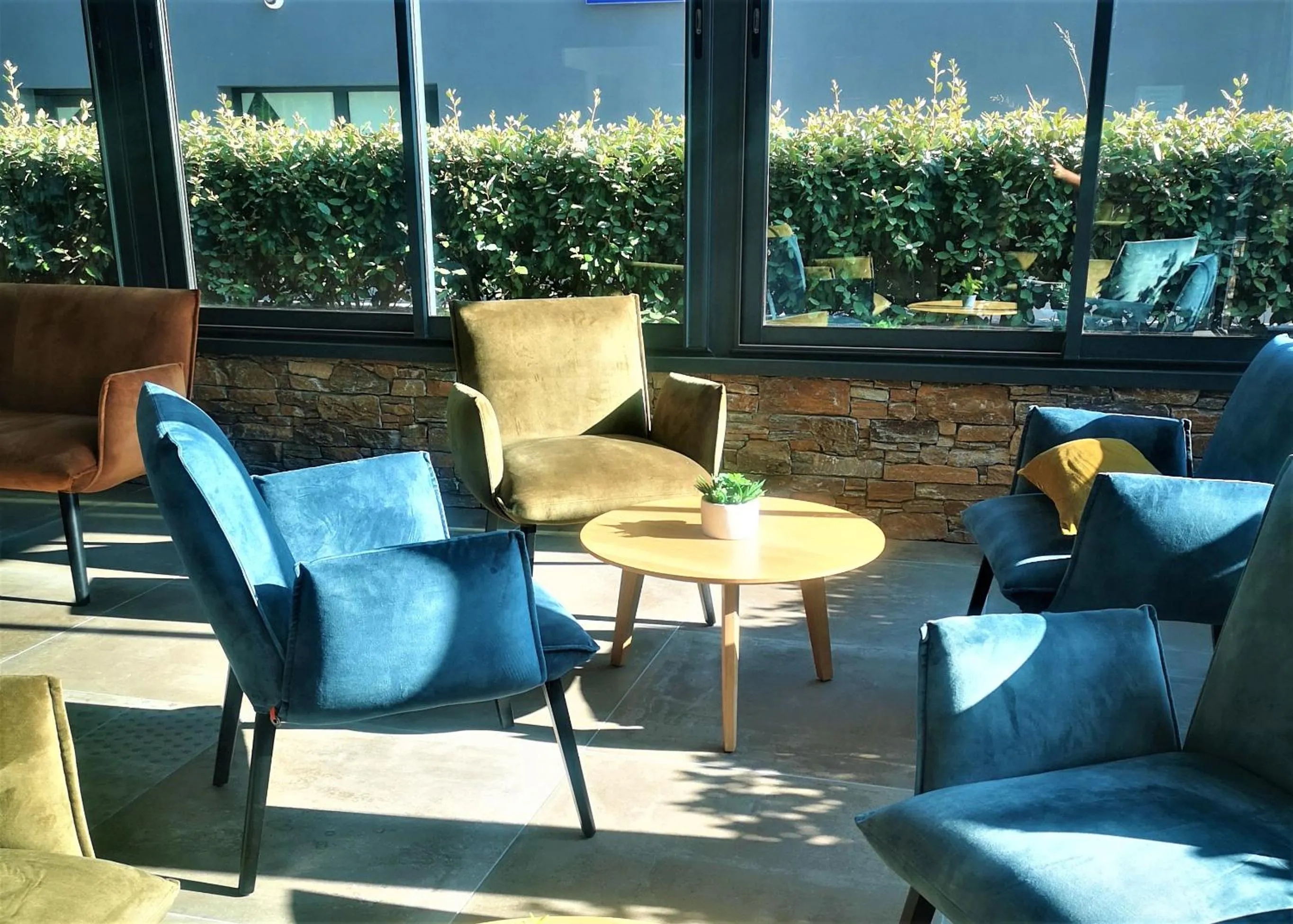 Patio in Hotel Residence Lido Marana Bastia Furiani