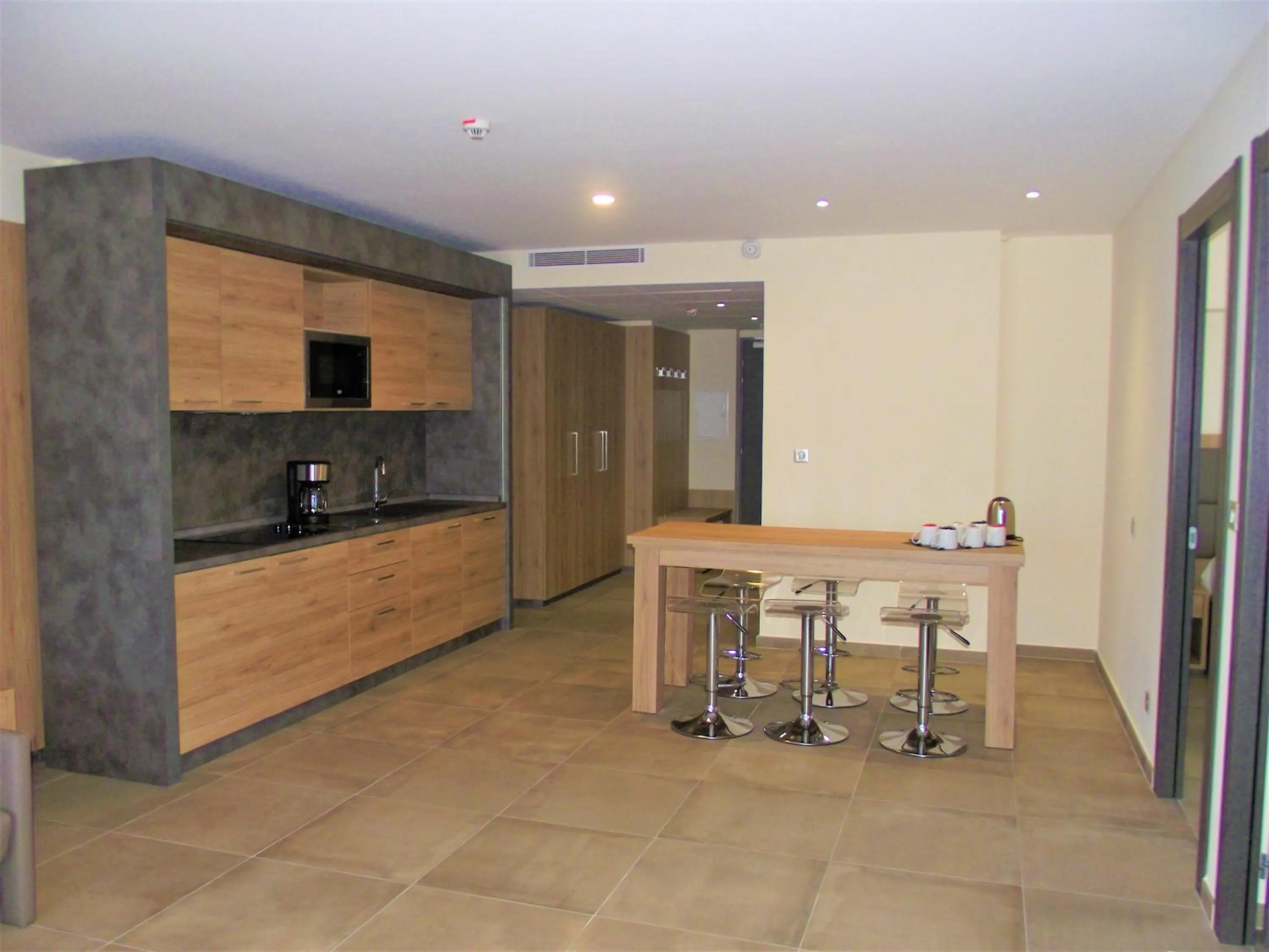 Dining area in Hotel Residence Lido Marana Bastia Furiani