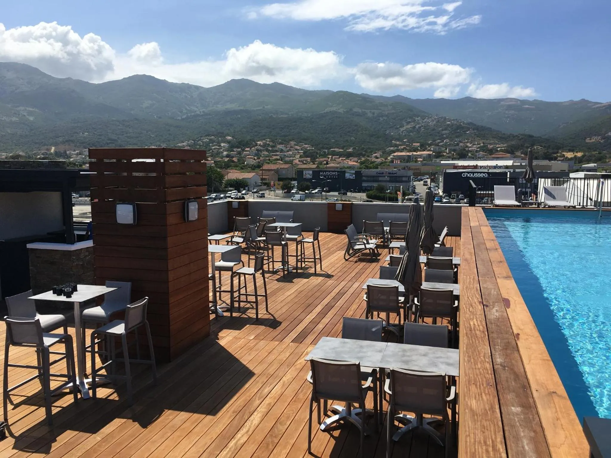 Lounge or bar in Hotel Residence Lido Marana Bastia Furiani