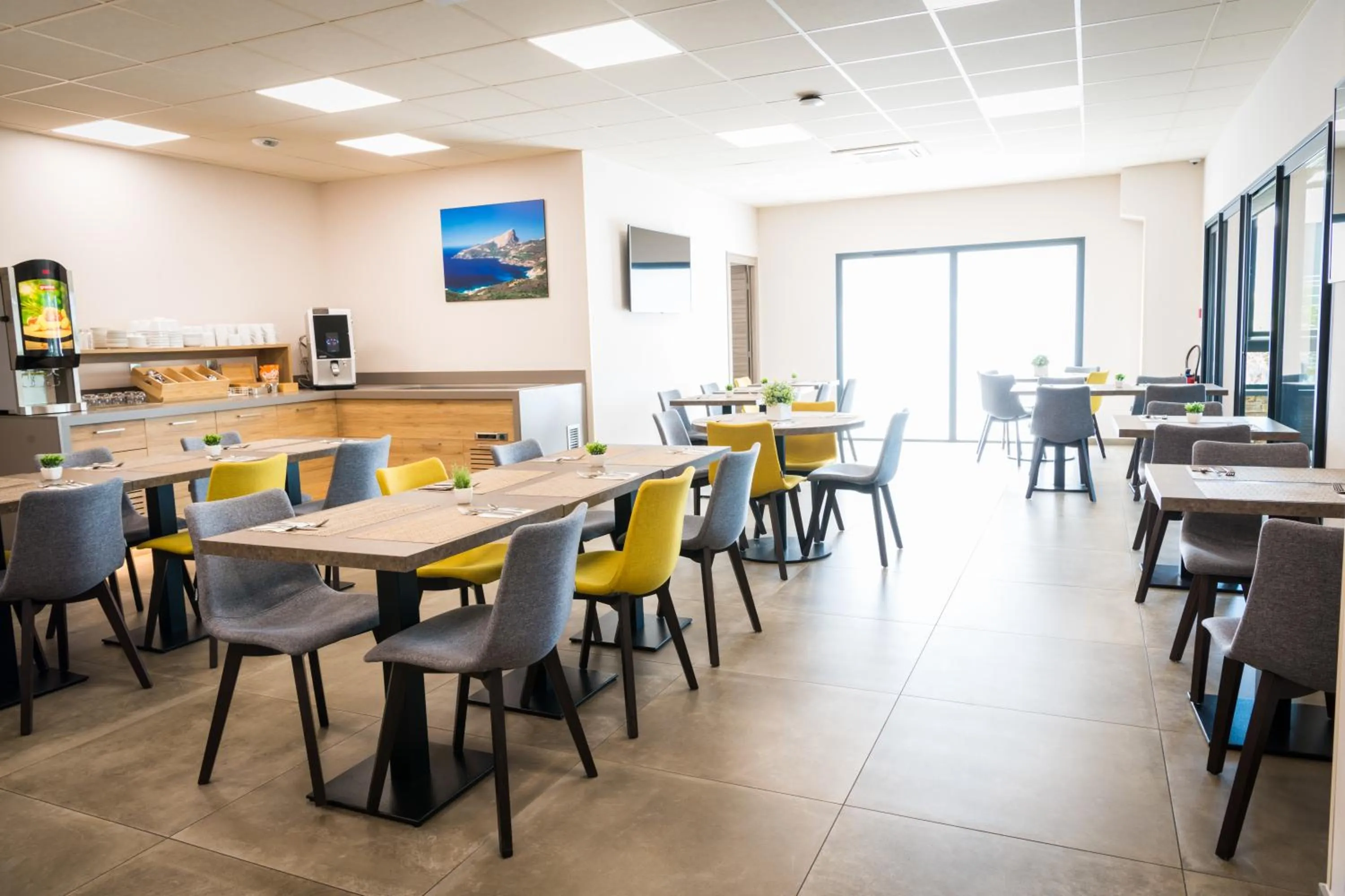 Continental breakfast in Hotel Residence Lido Marana Bastia Furiani