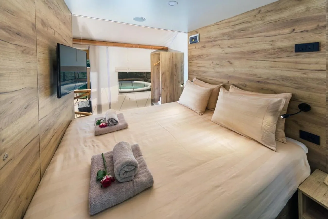 Photo of the whole room, Bed in Villaggio La Pescaccia