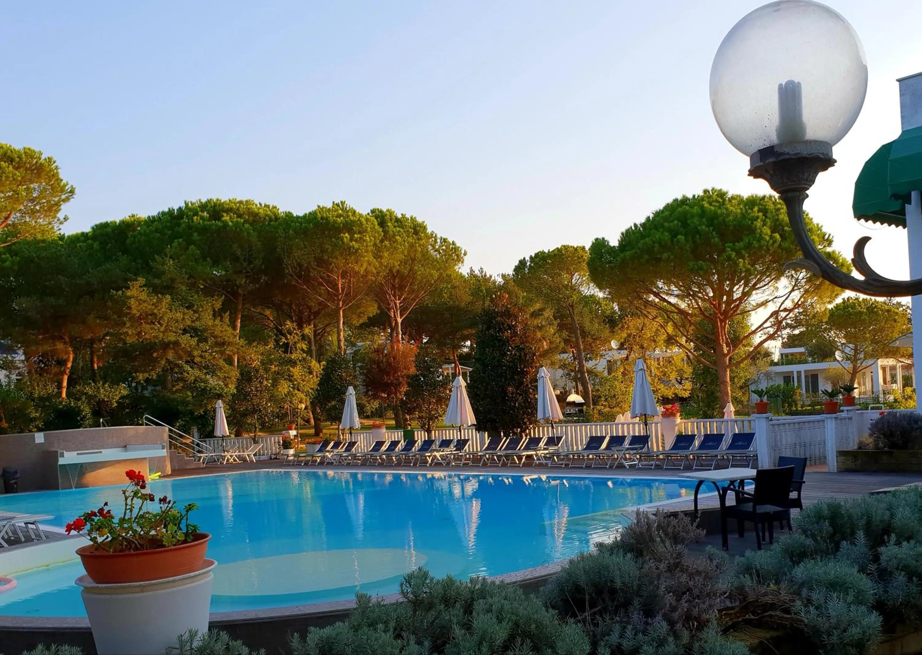 Pool view in Villaggio La Pescaccia