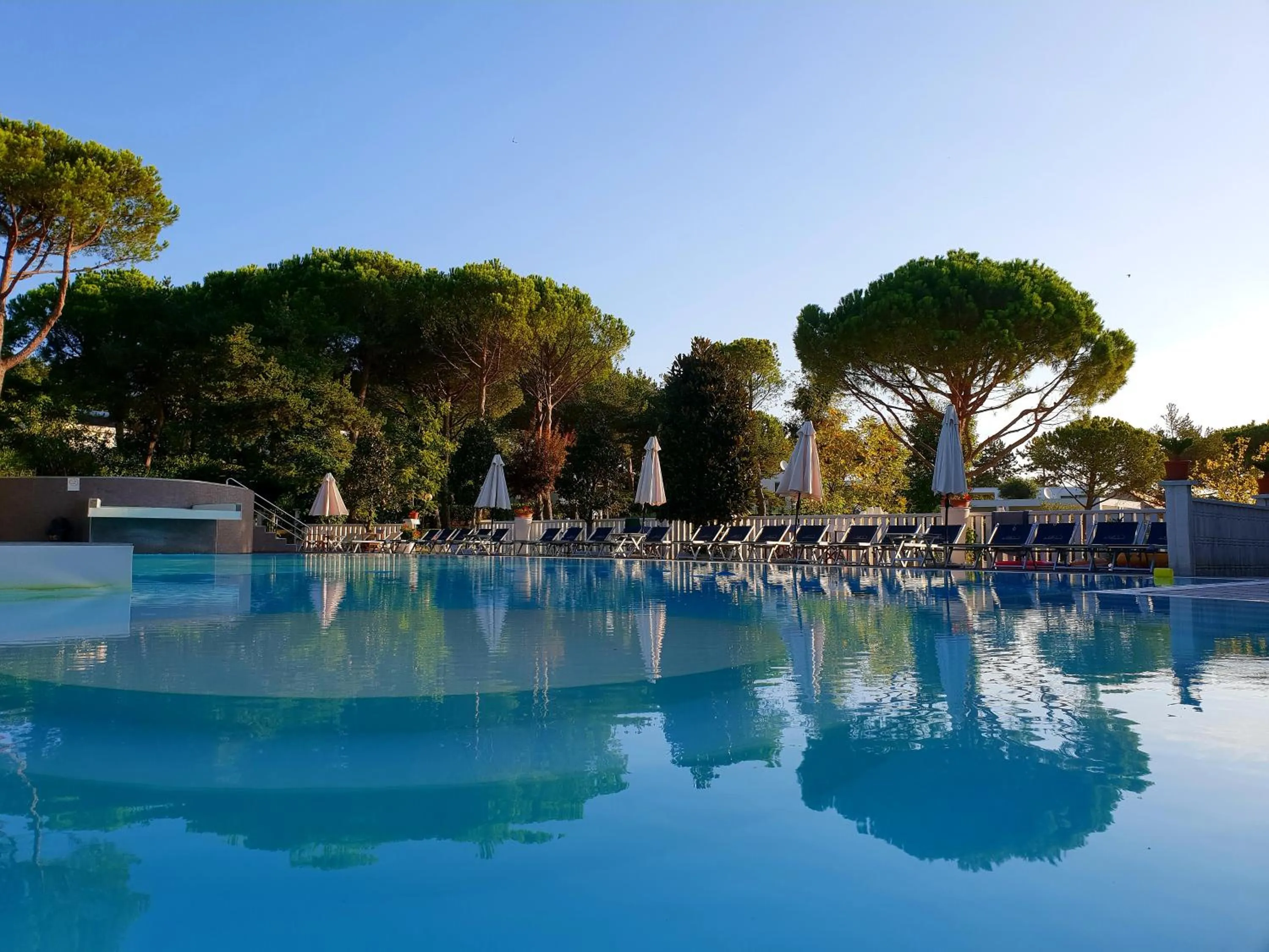 Pool view in Villaggio La Pescaccia