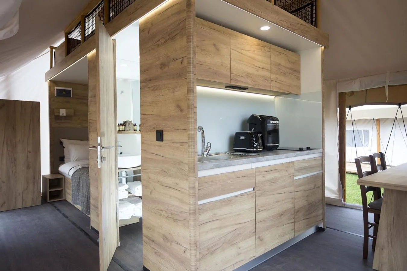 Living room in Villaggio La Pescaccia