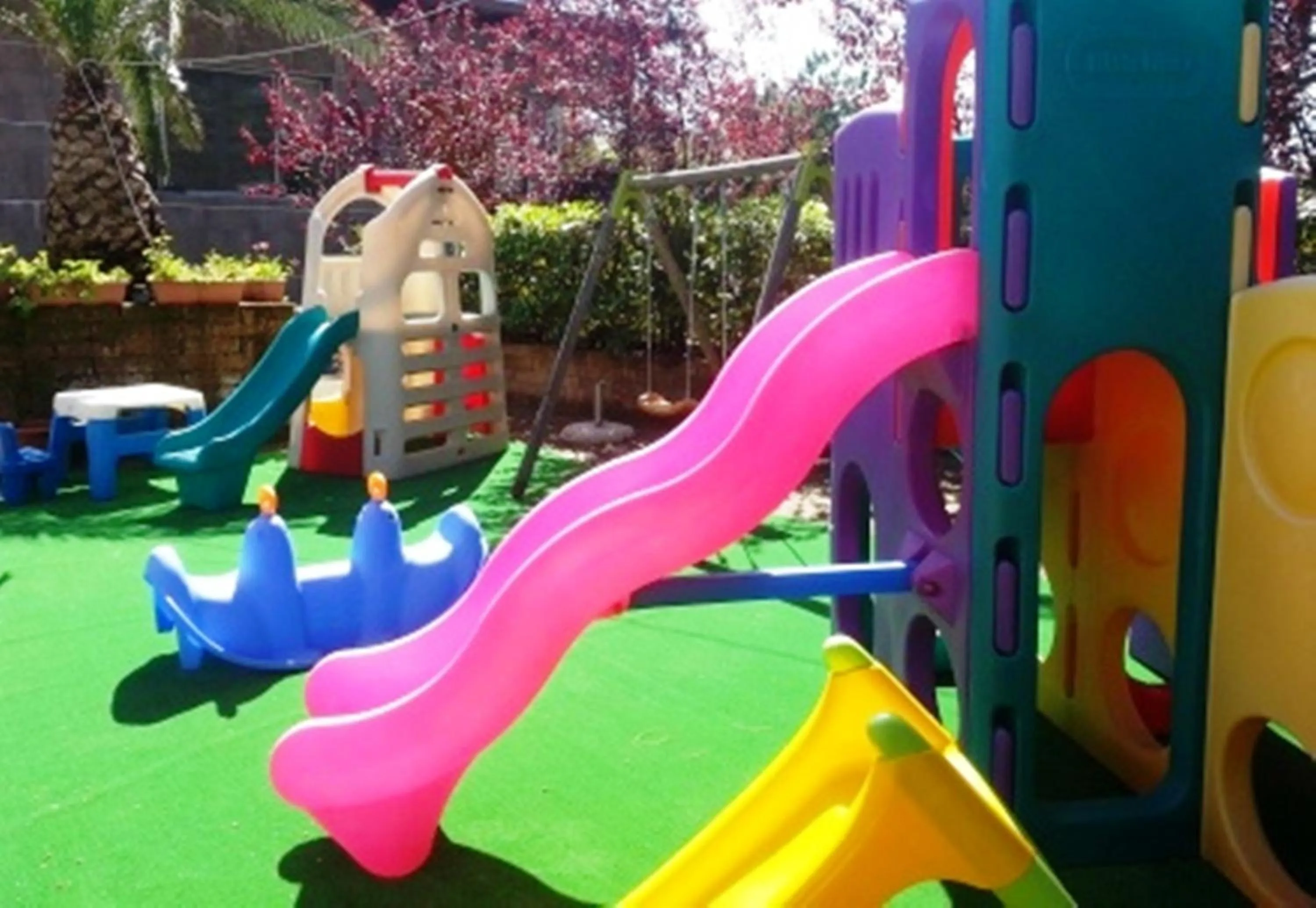 Children play ground in Villaggio La Pescaccia