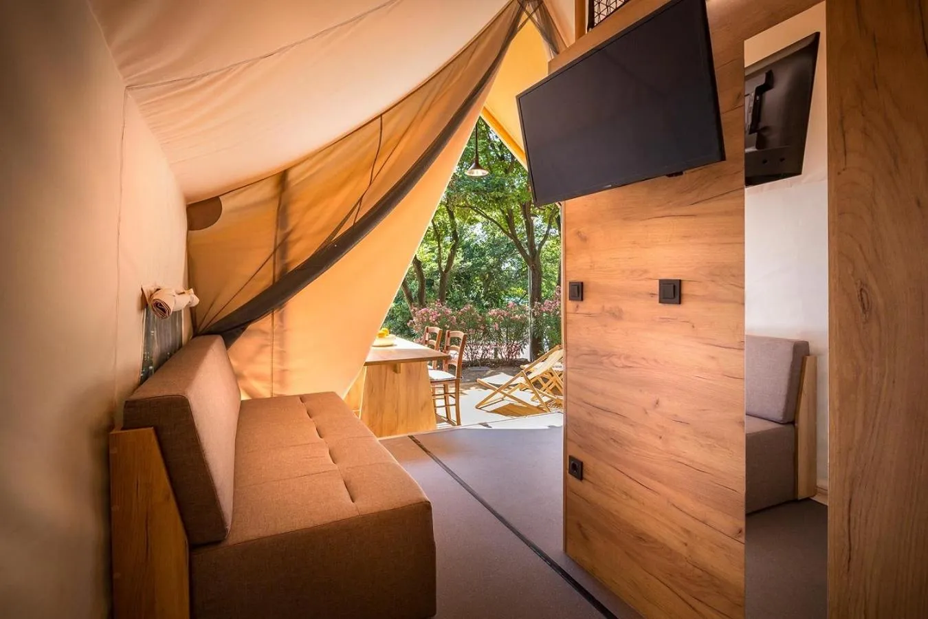 Living room in Villaggio La Pescaccia