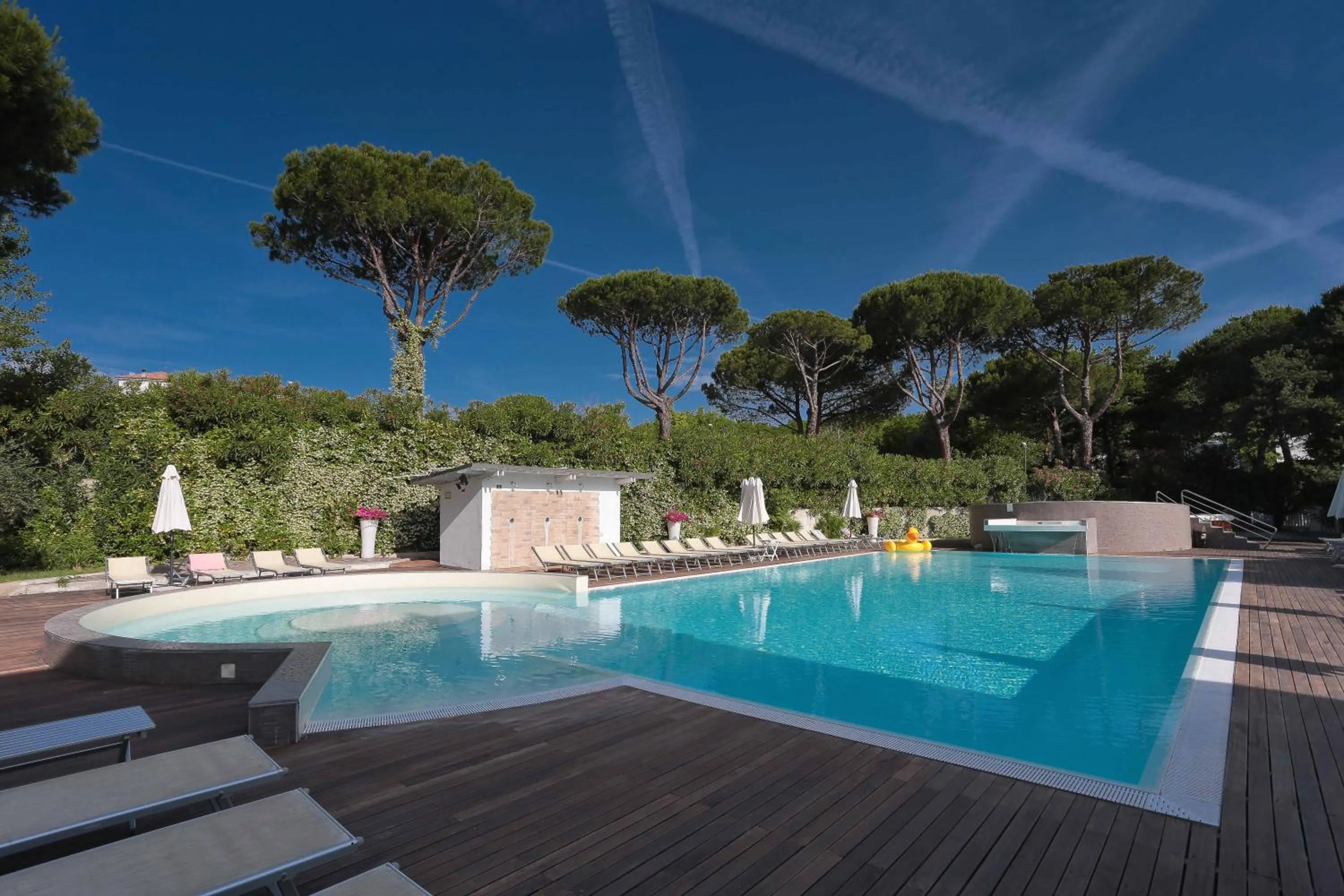 Pool view in Villaggio La Pescaccia