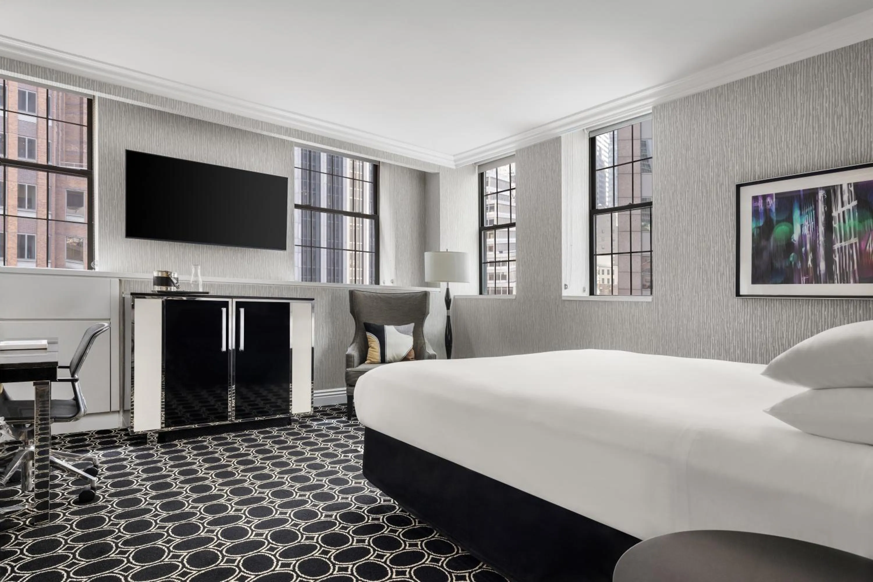Bedroom, Bed in The Muse New York
