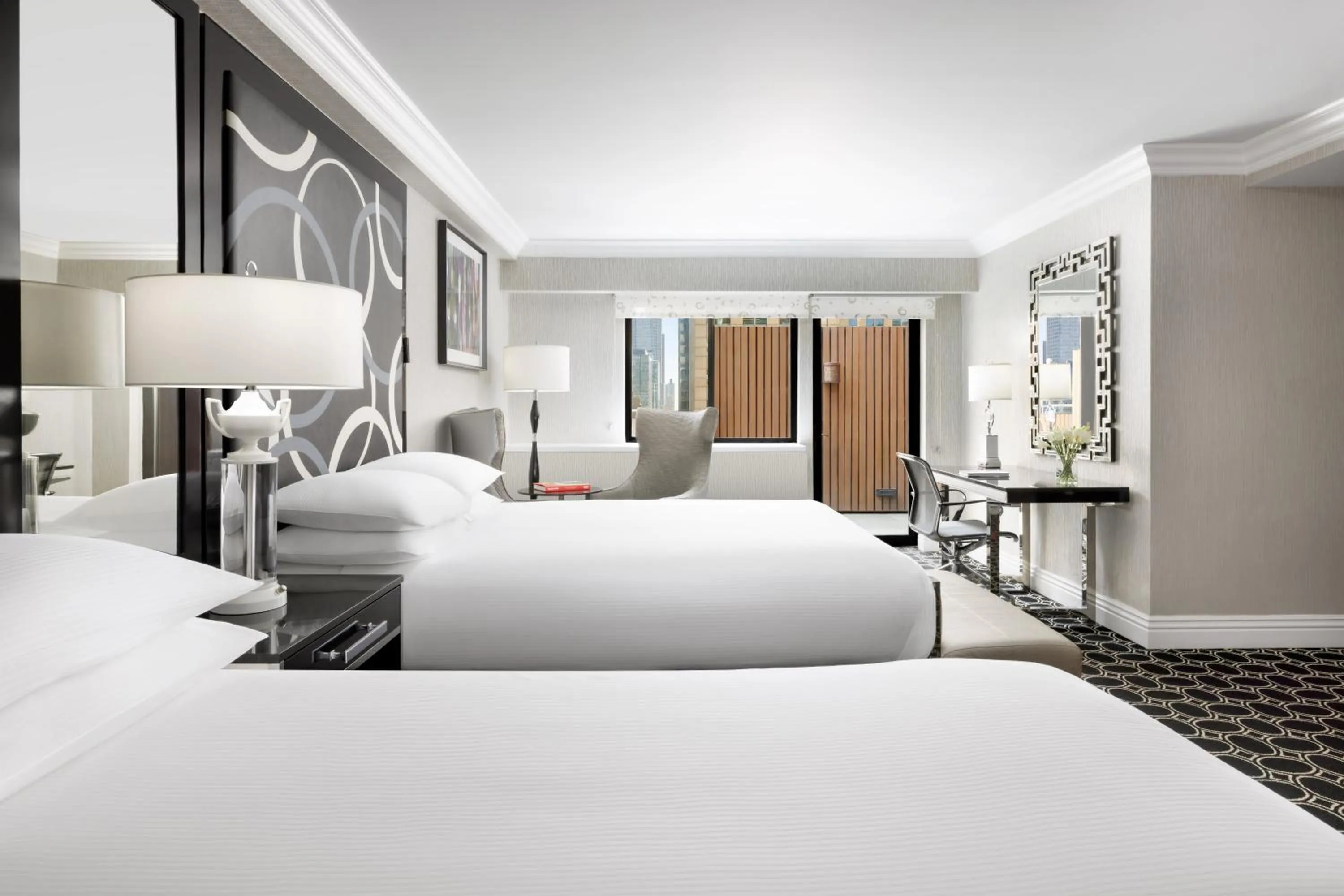 Balcony/Terrace, Bed in The Muse New York