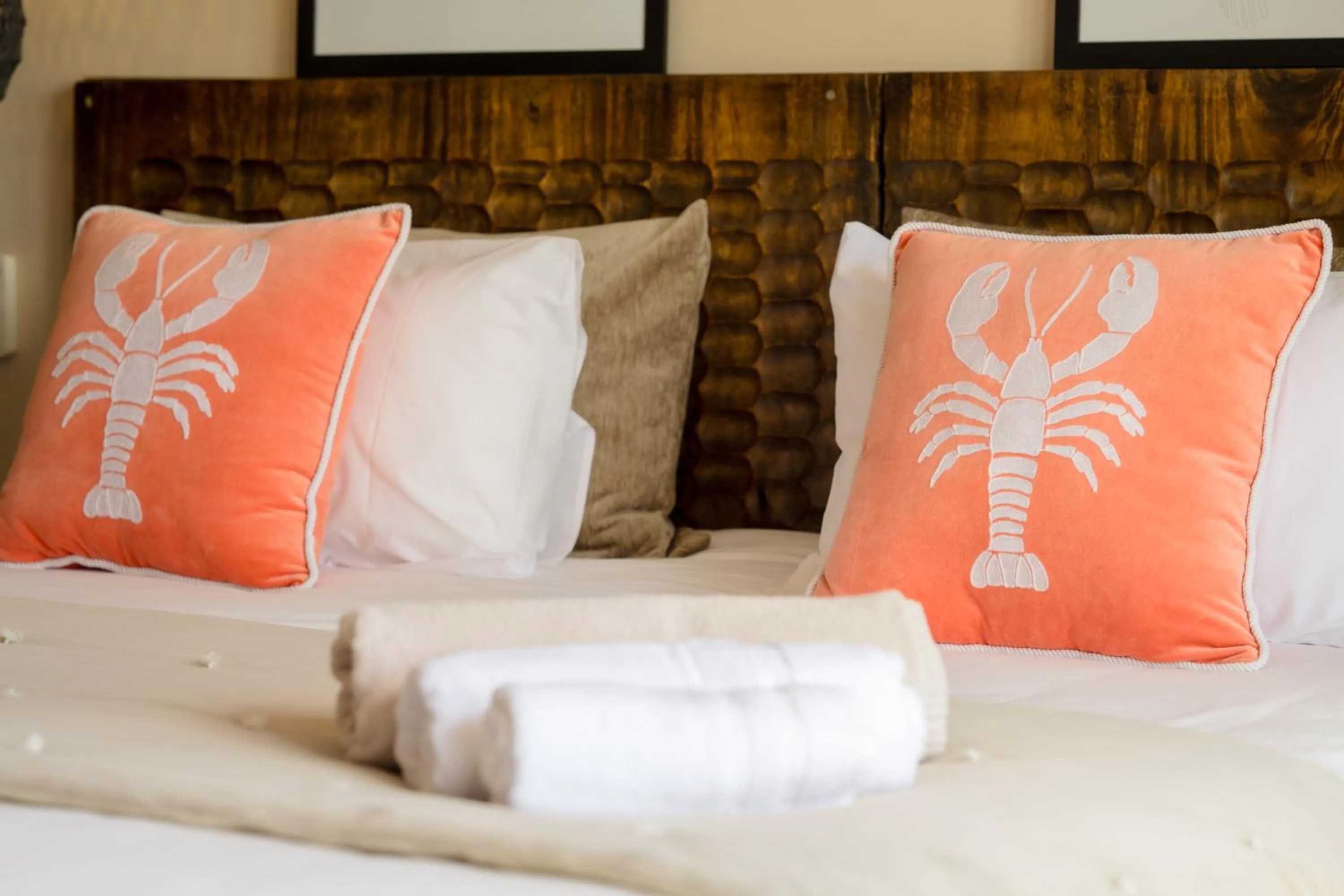 Bed in Les Villas du Lagon