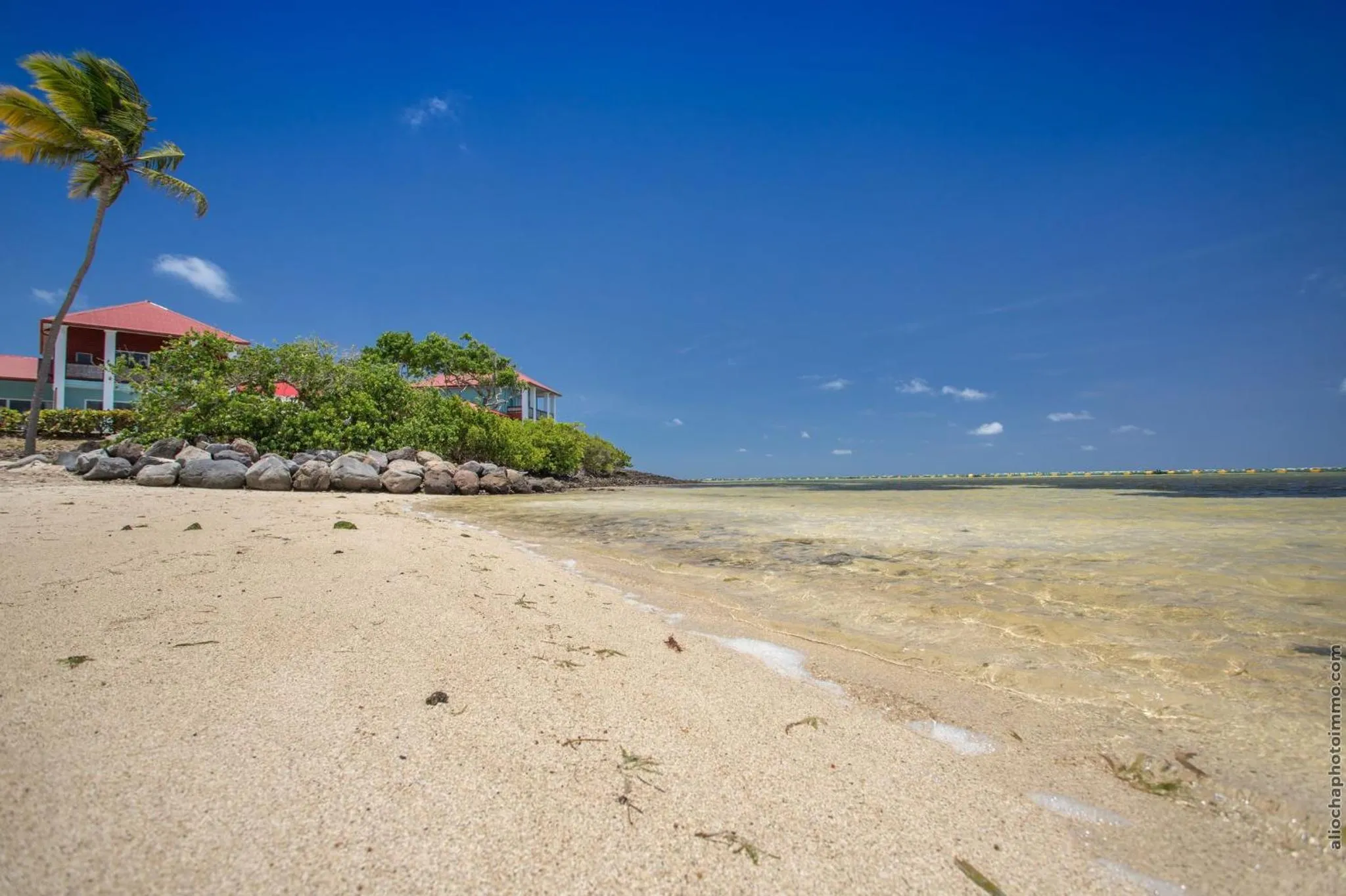 Beach in Les Villas du Lagon
