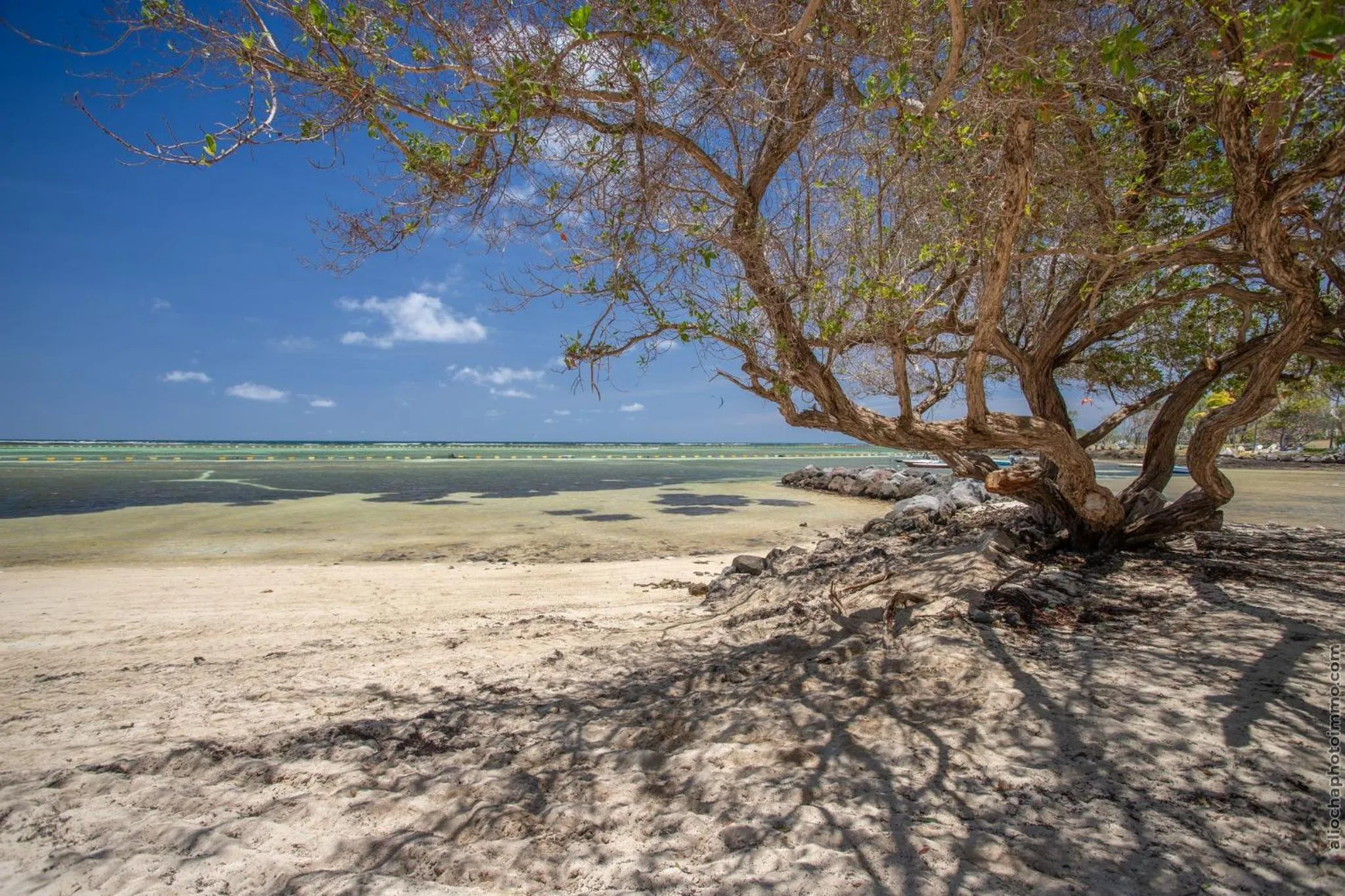 Beach in Les Villas du Lagon