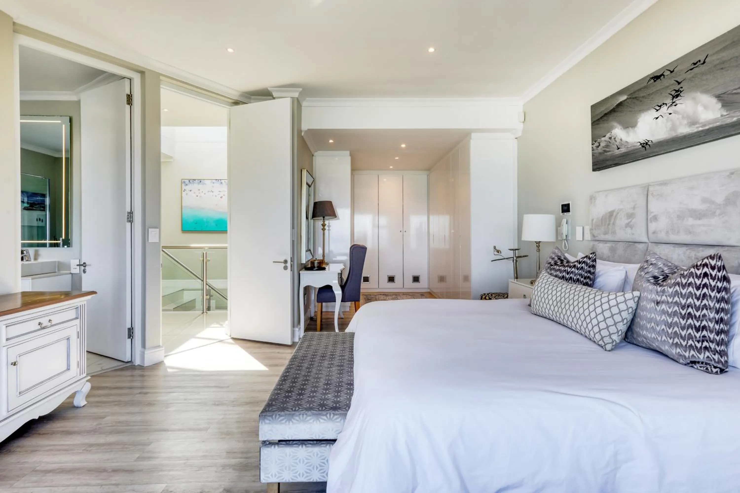 Bed in Cape Nights Villa