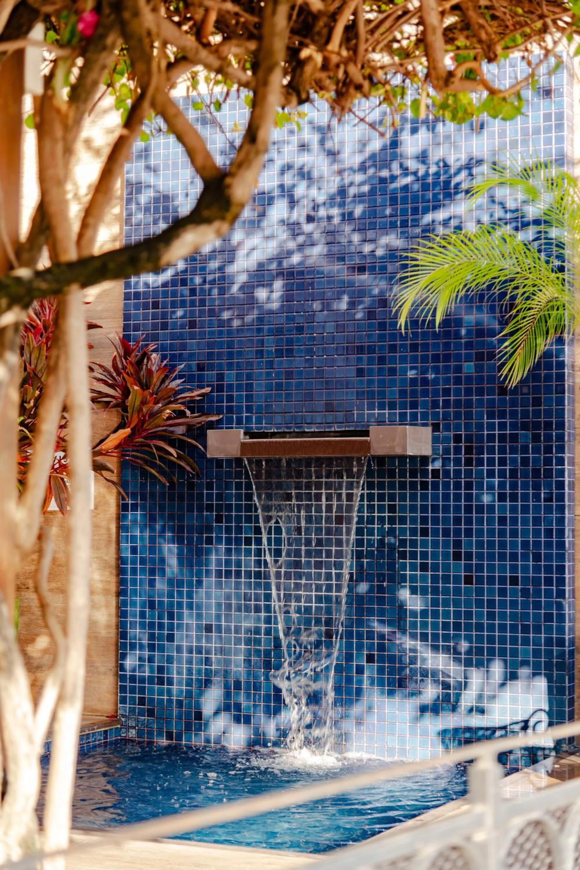 Pool view in Fortmar Hotel