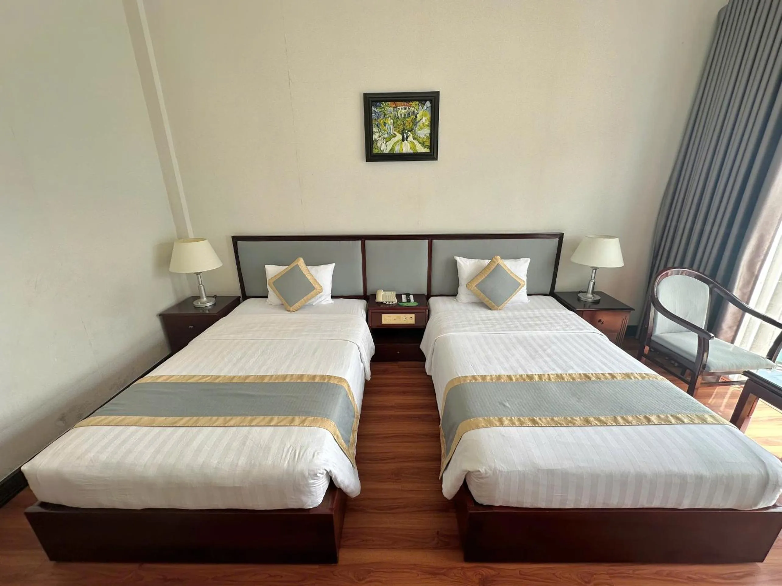 Bed in Seagull Hotel