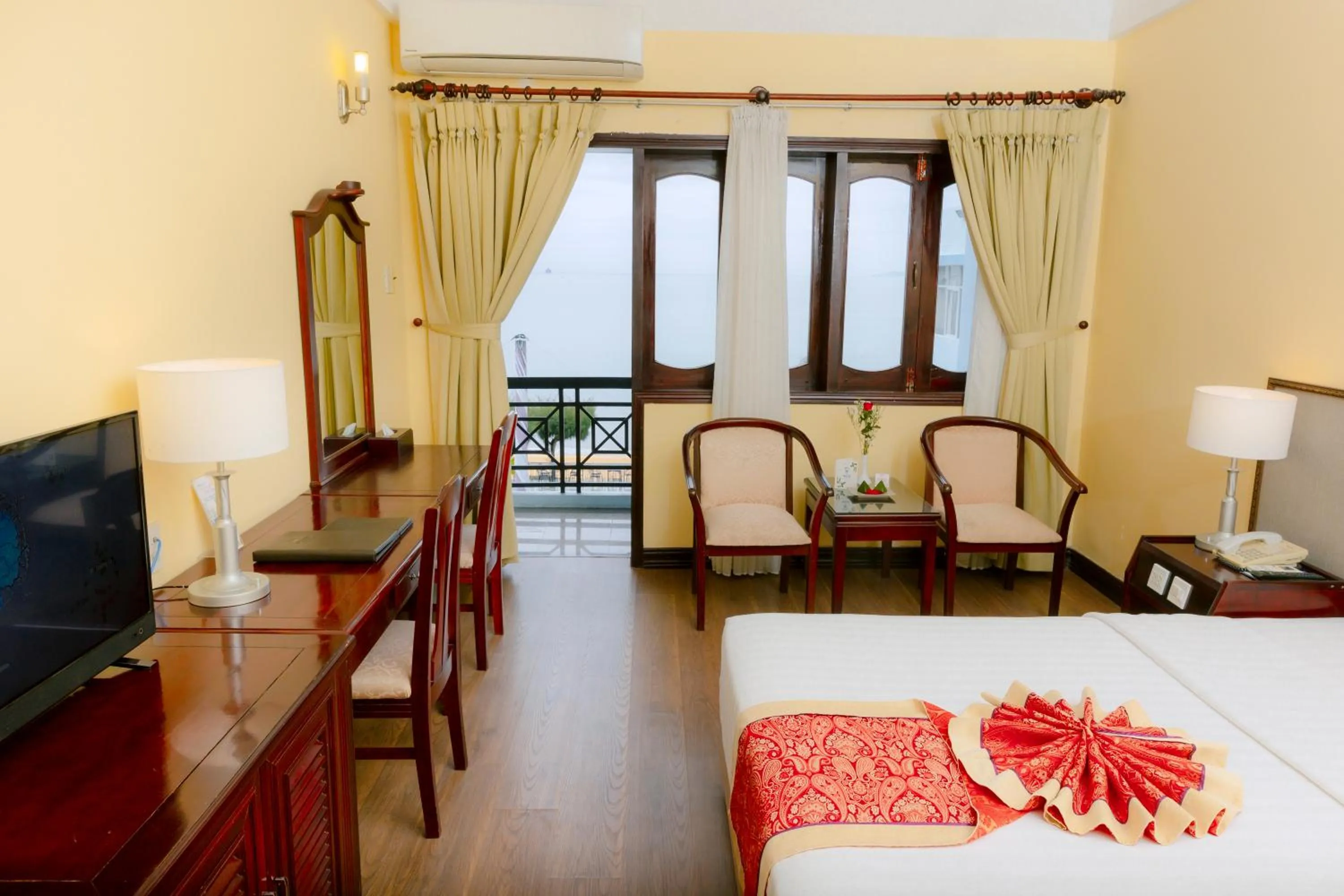 Bed in Seagull Hotel