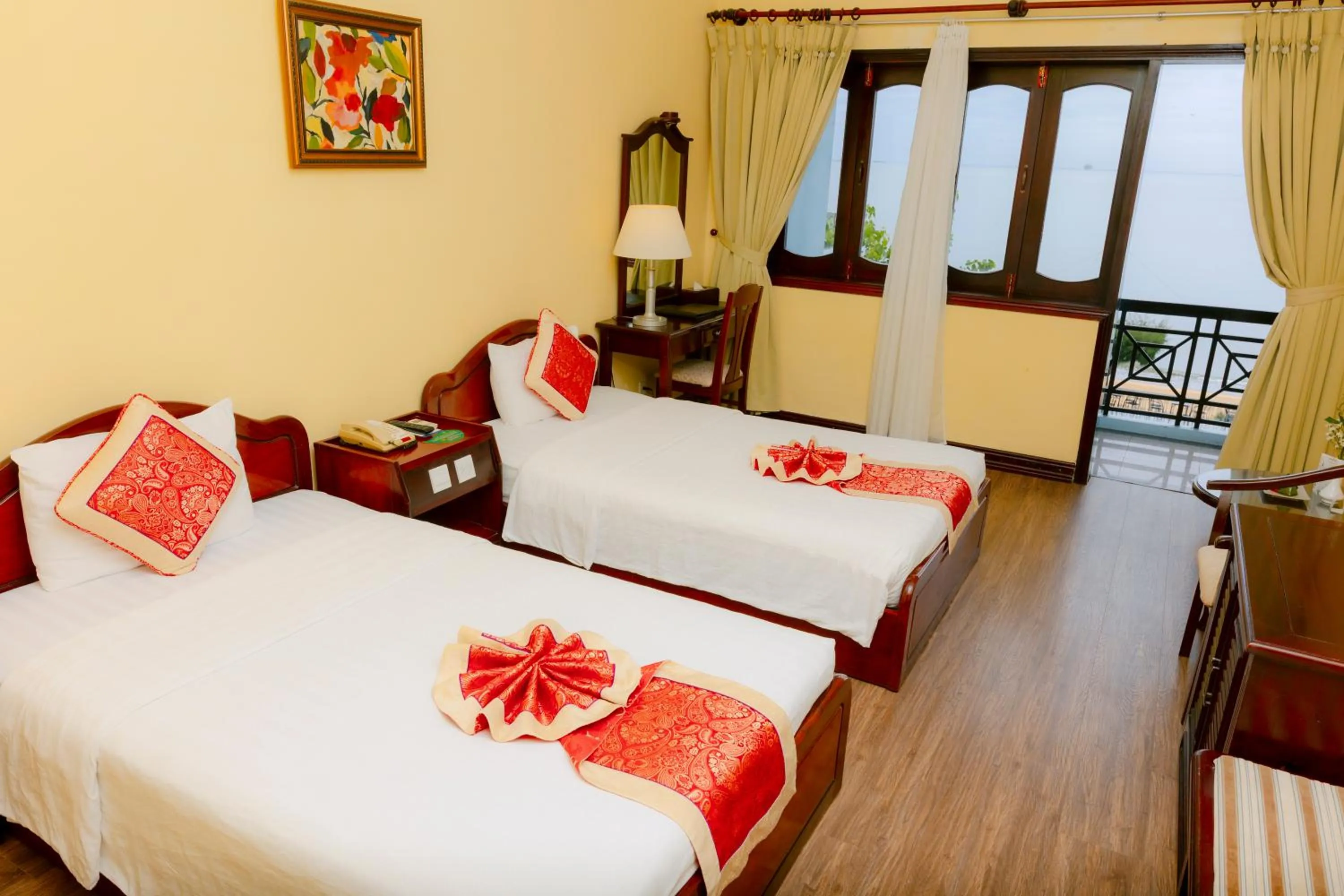 Bed in Seagull Hotel