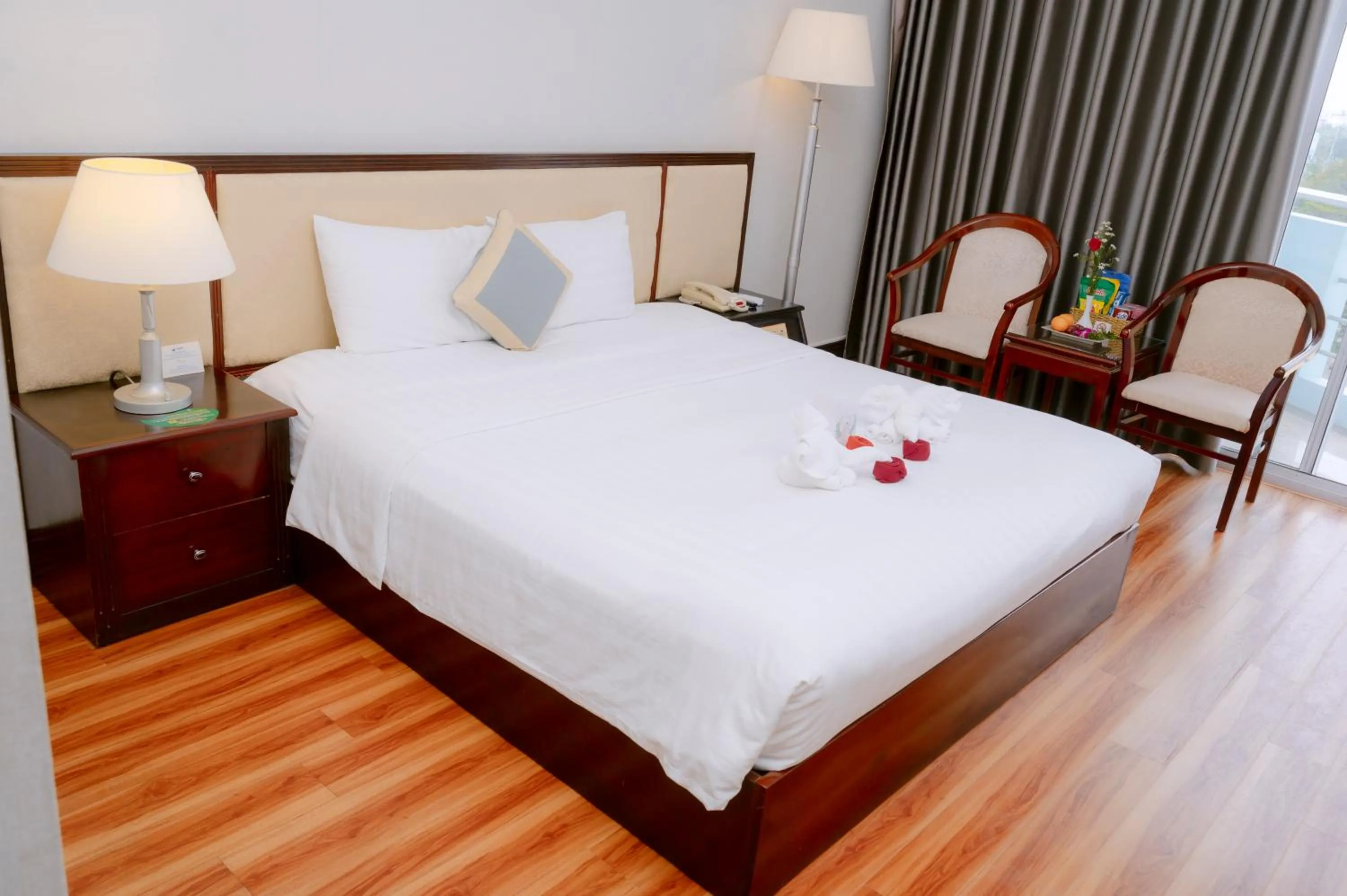 Bed in Seagull Hotel