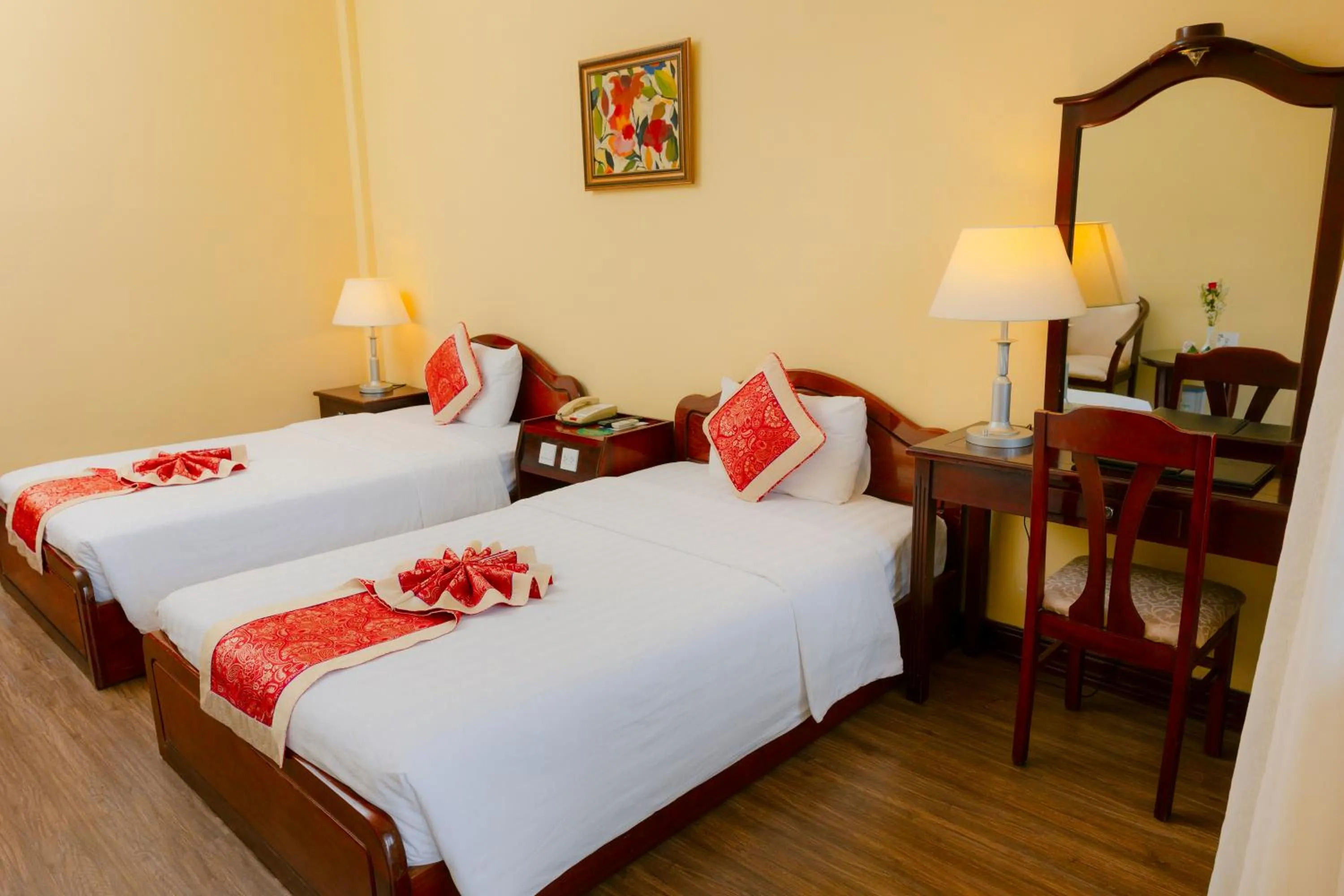 Bed in Seagull Hotel