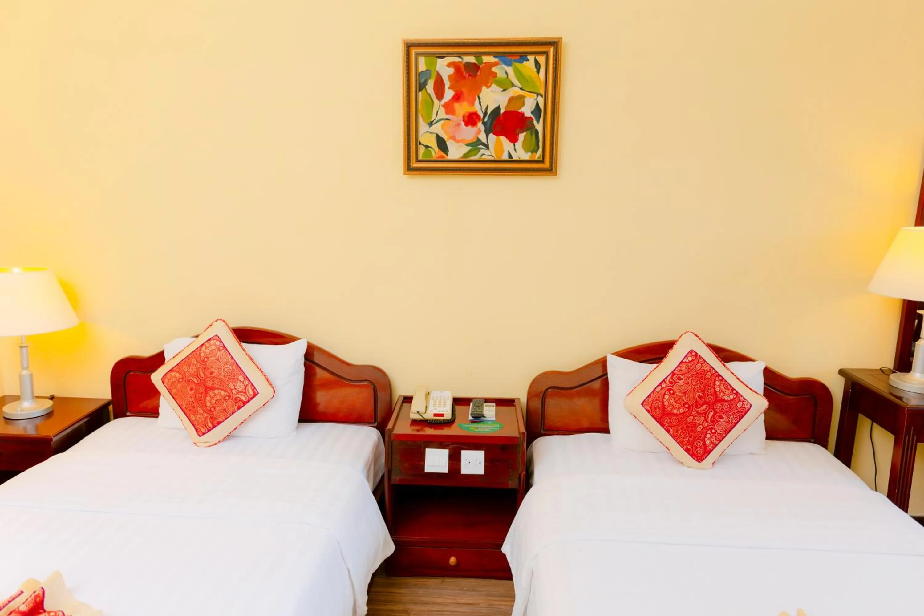 Bed in Seagull Hotel